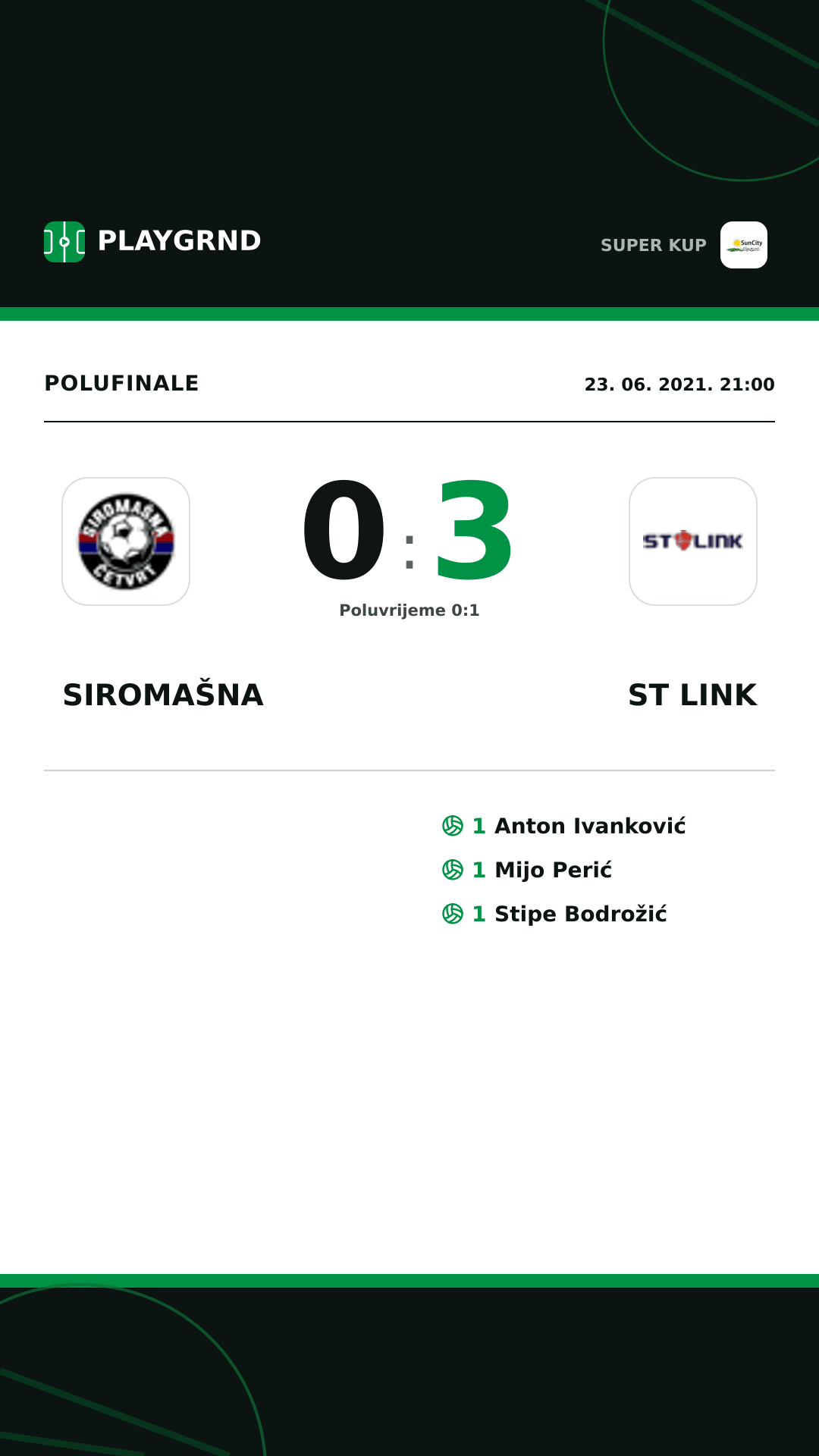 Instagram slika: Siromašna 0:3 ST Link