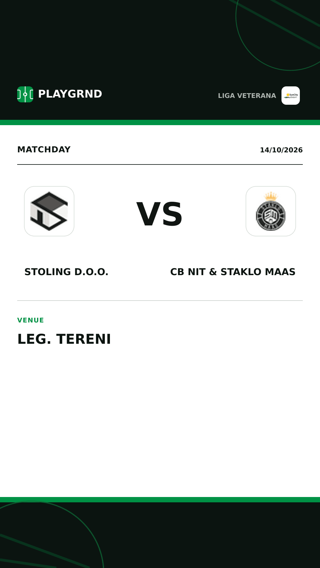Instagram artwork: Stoling D.O.O. vs CB Nit & Staklo Maas