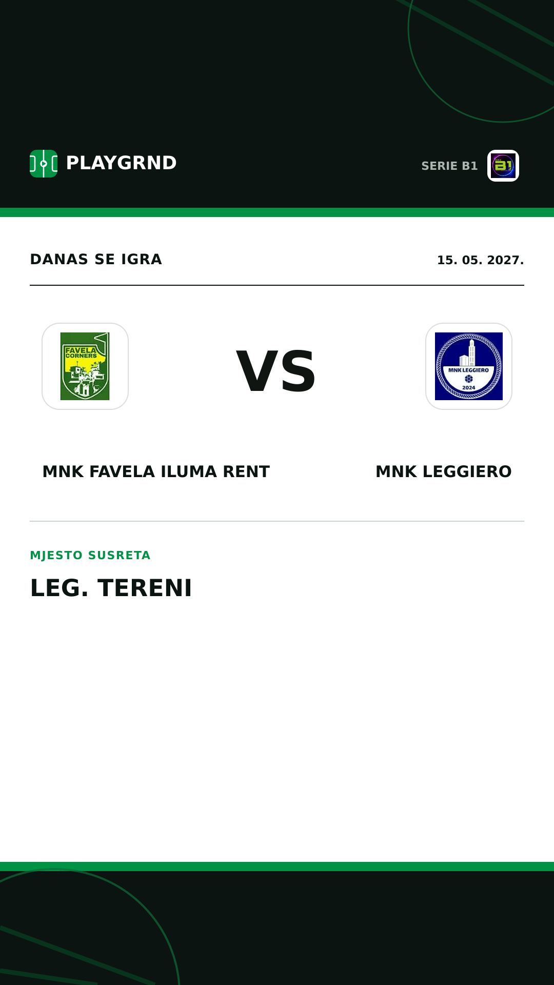 Instagram slika: MNK Favela Iluma Rent vs MNK Leggiero