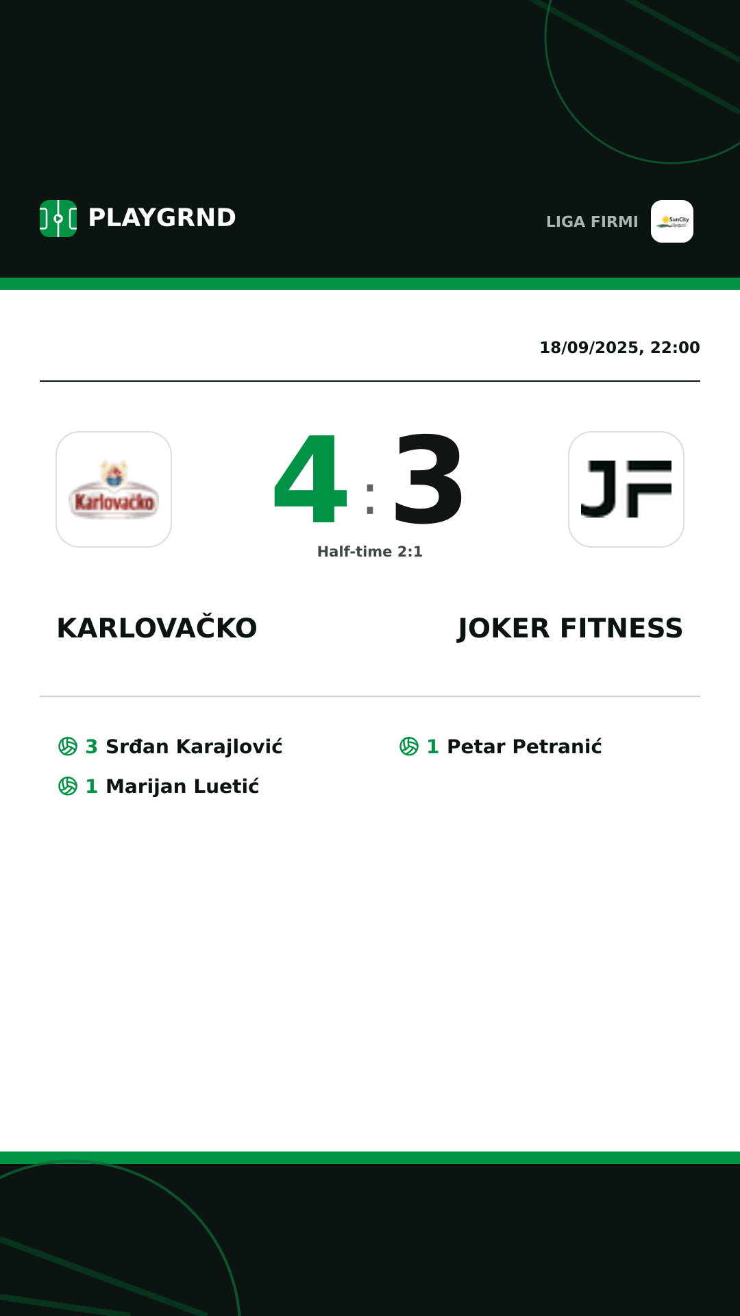 Instagram artwork: Karlovačko 4:3 Joker Fitness