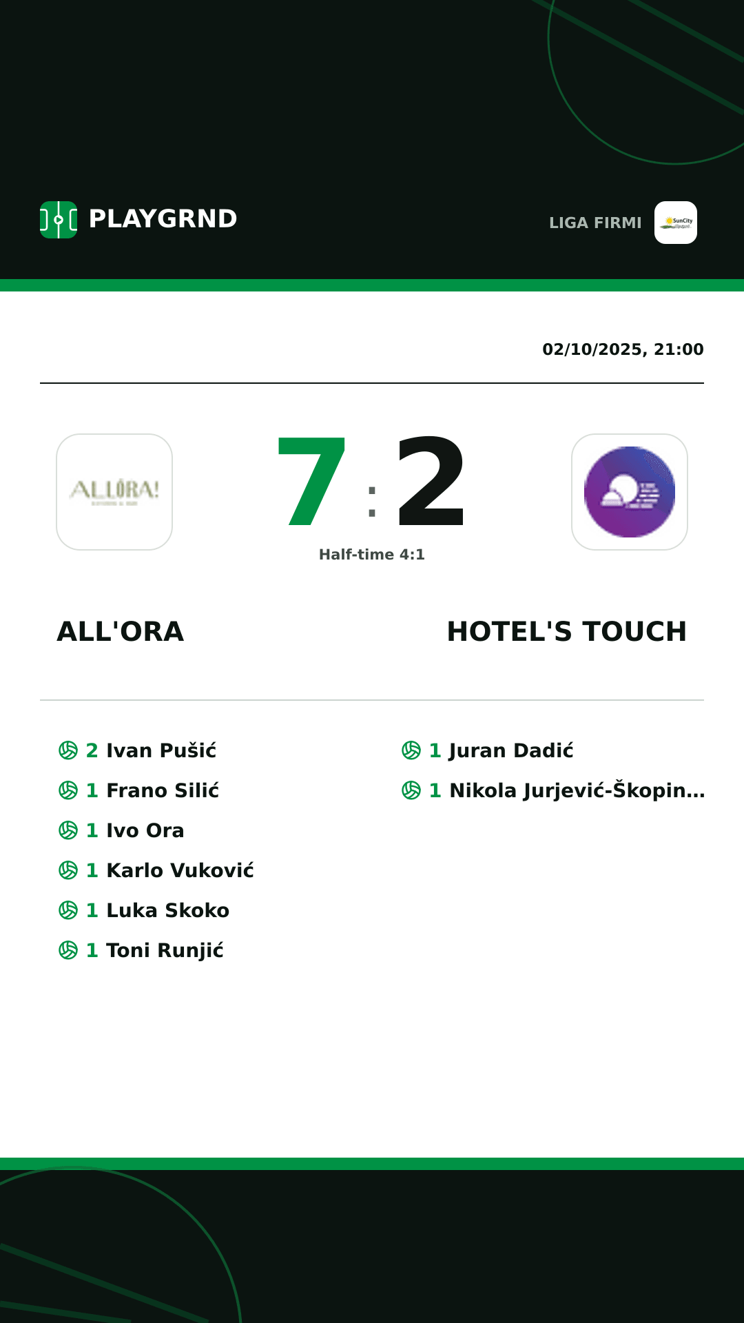 Instagram artwork: All'Ora 7:2 Hotel's Touch