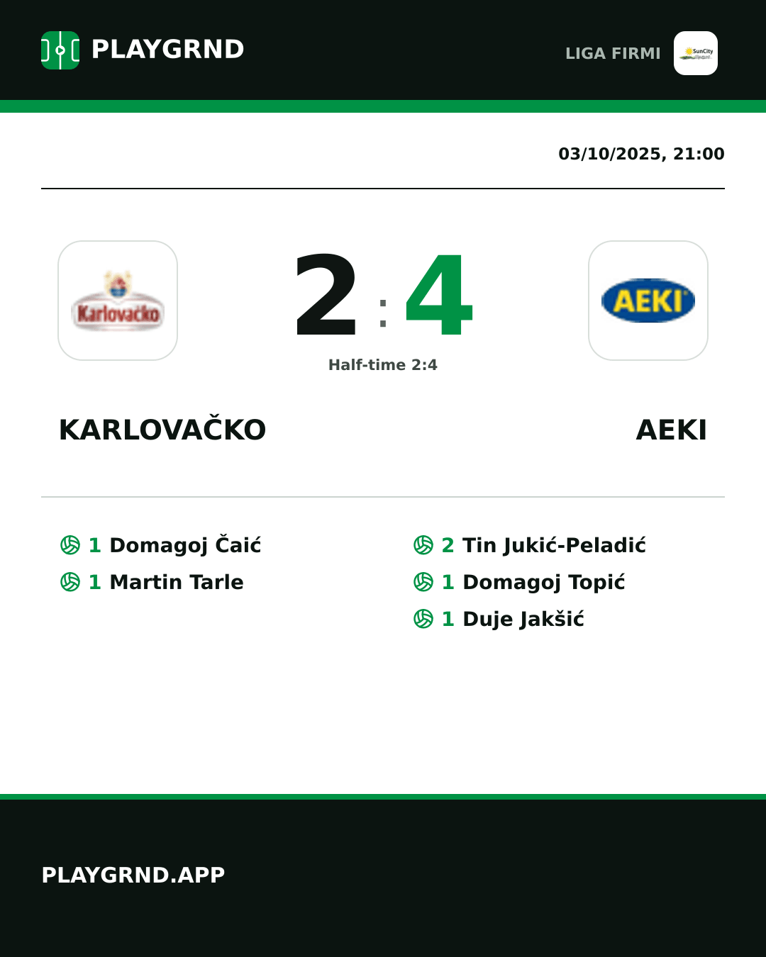 Instagram artwork: Karlovačko 2:4 AEKI