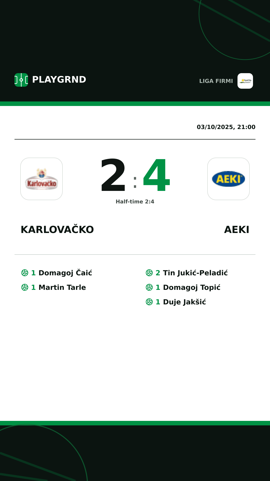Instagram artwork: Karlovačko 2:4 AEKI