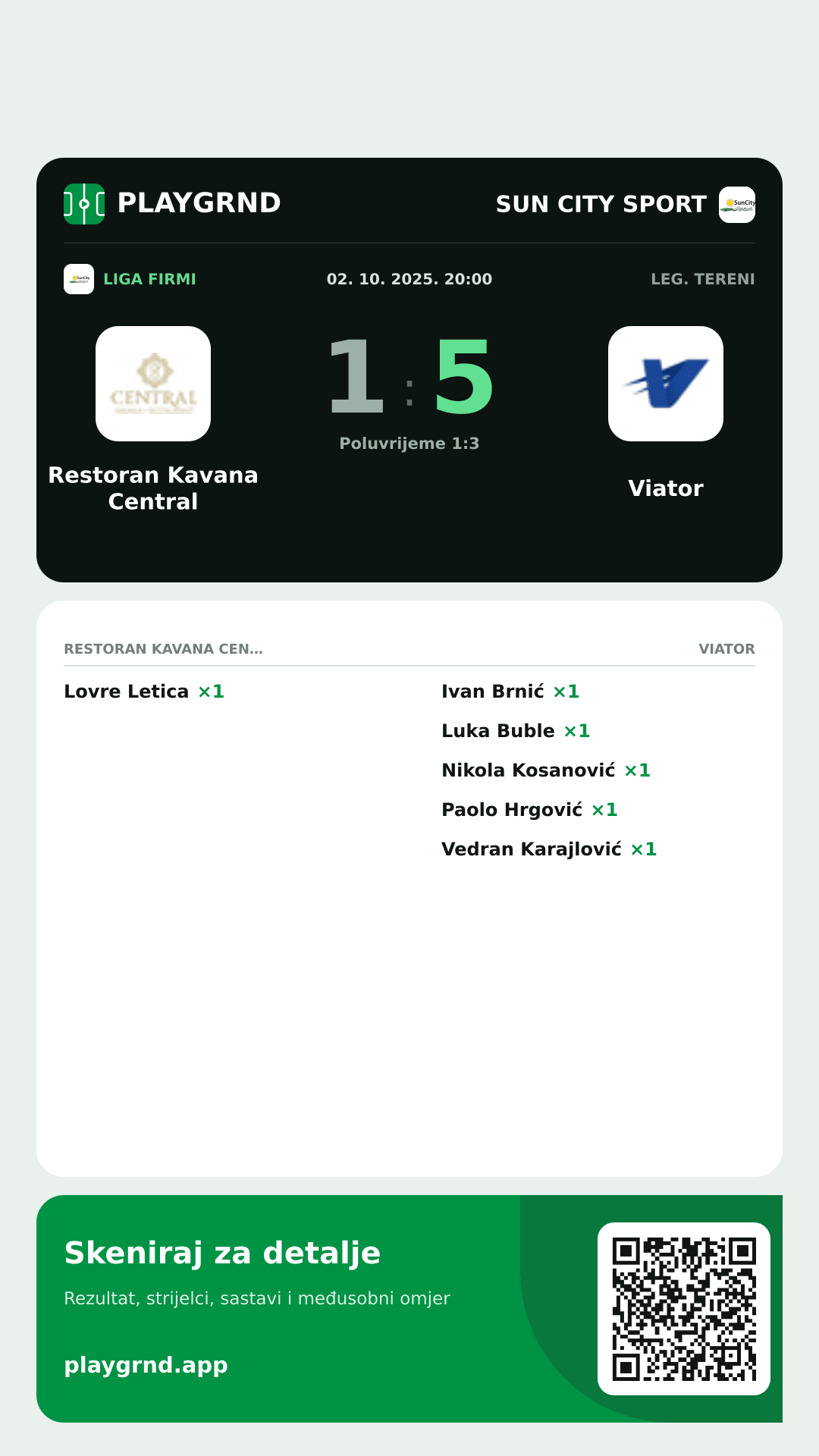 Story image: Restoran Kavana Central 1:5 Viator