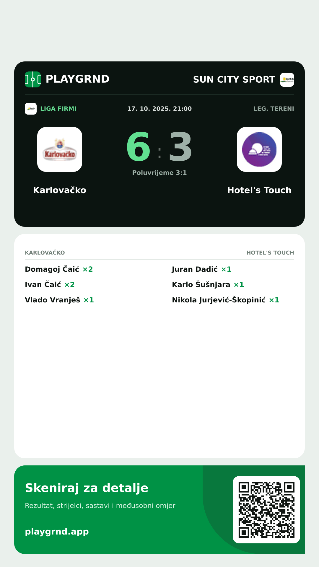 Story image: Karlovačko 6:3 Hotel's Touch