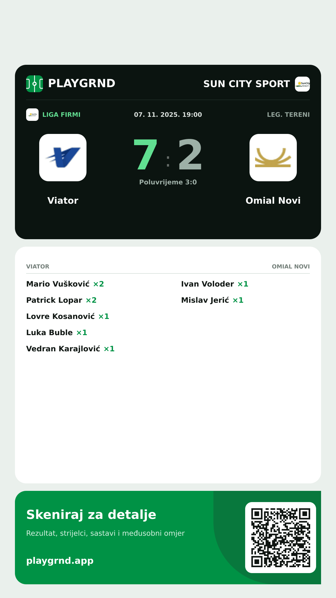 Story image: Viator 7:2 Omial Novi