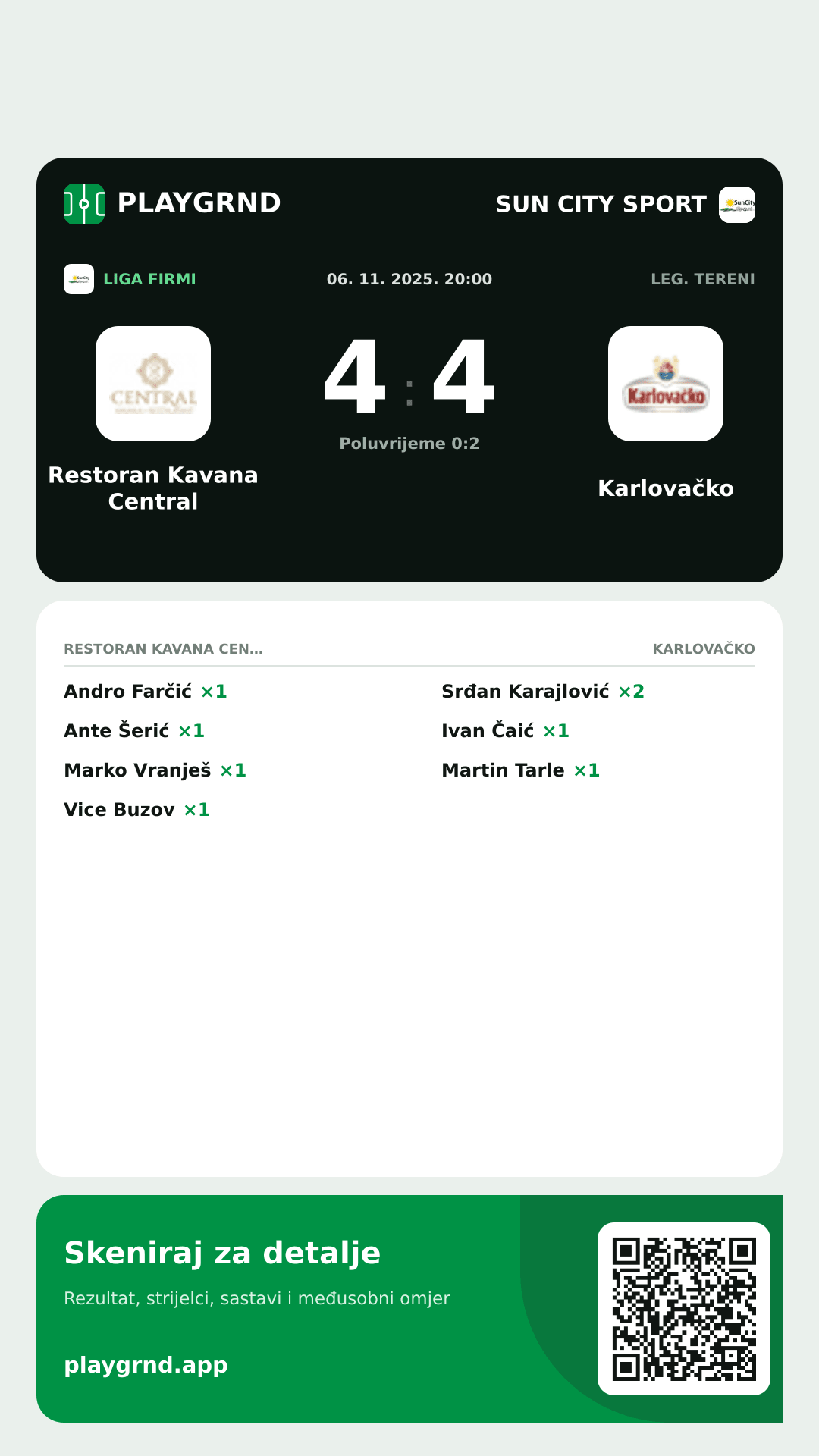 Story slika: Restoran Kavana Central 4:4 Karlovačko