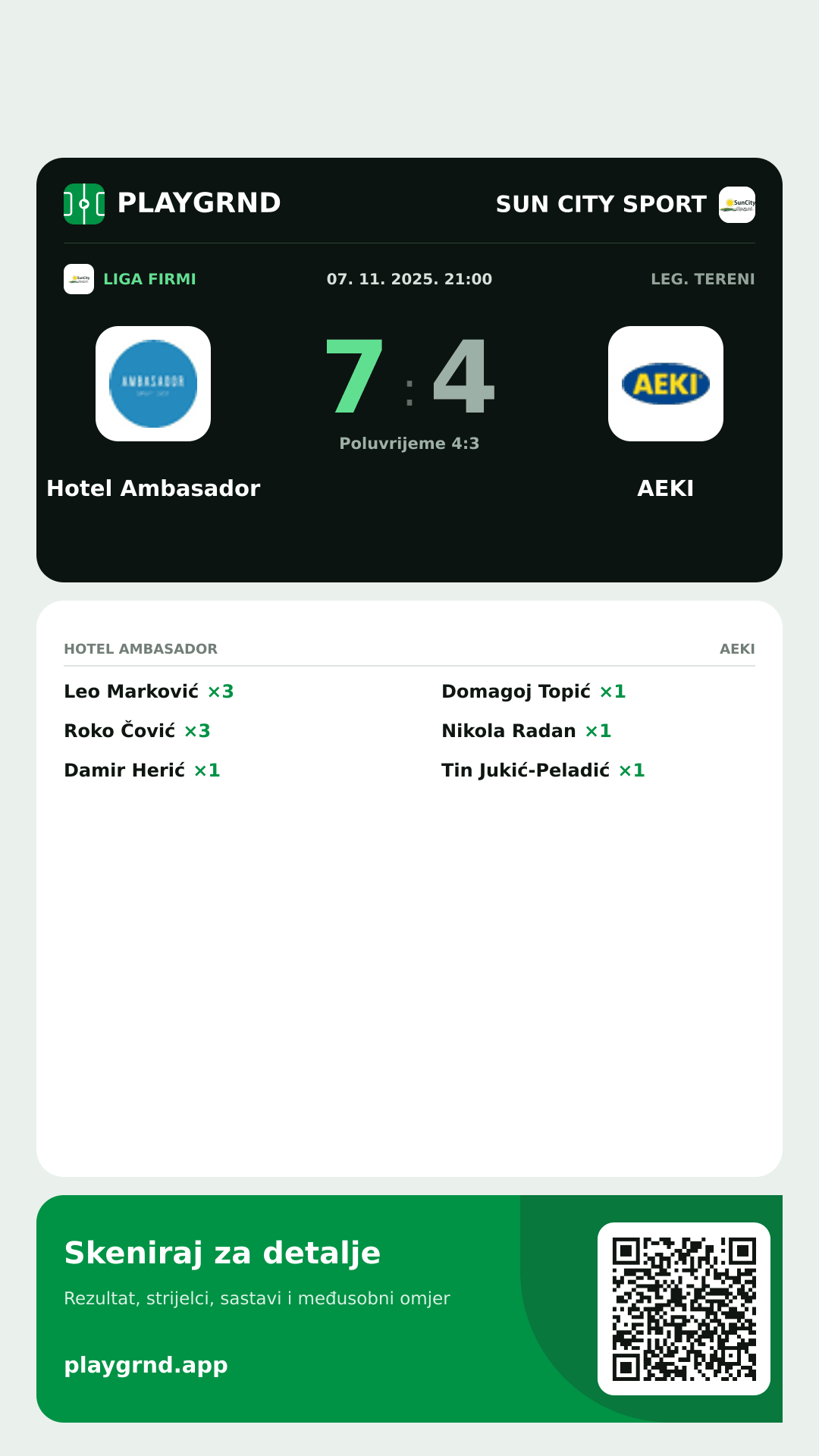 Story slika: Hotel Ambasador 7:4 AEKI