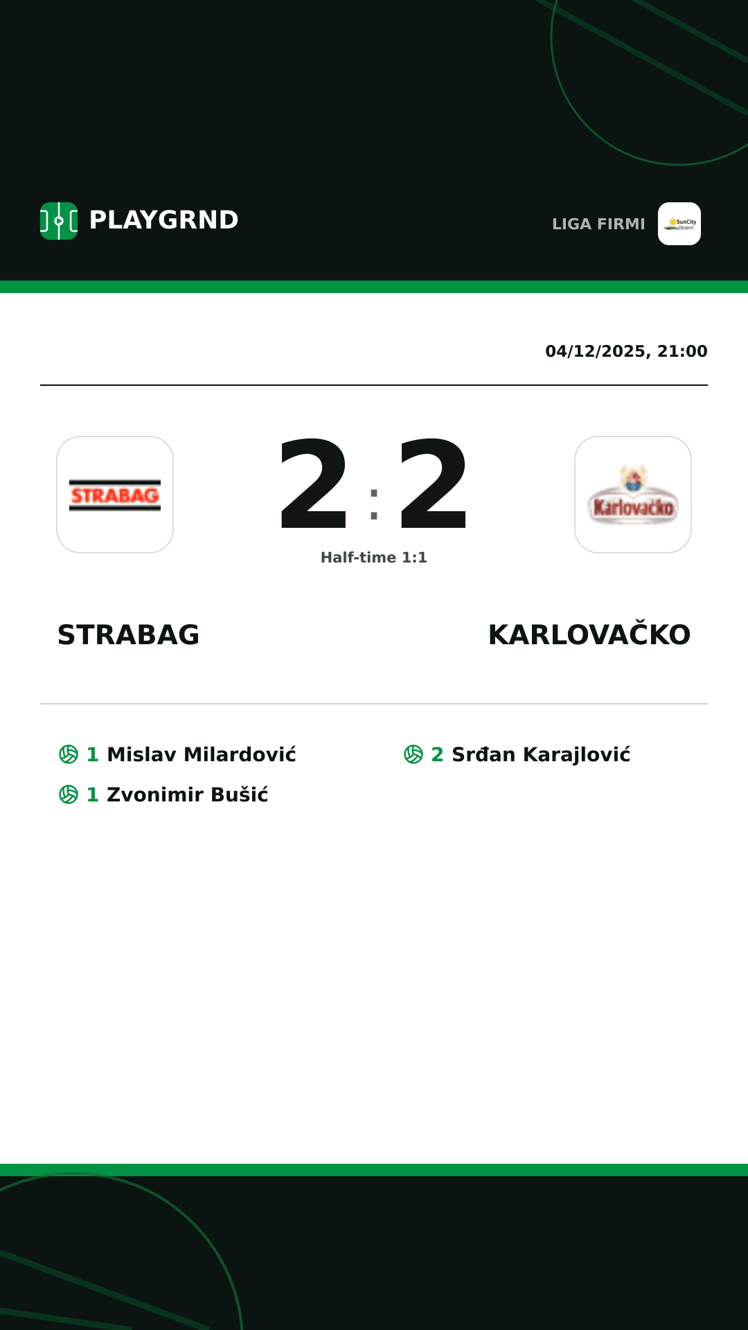 Instagram artwork: Strabag 2:2 Karlovačko