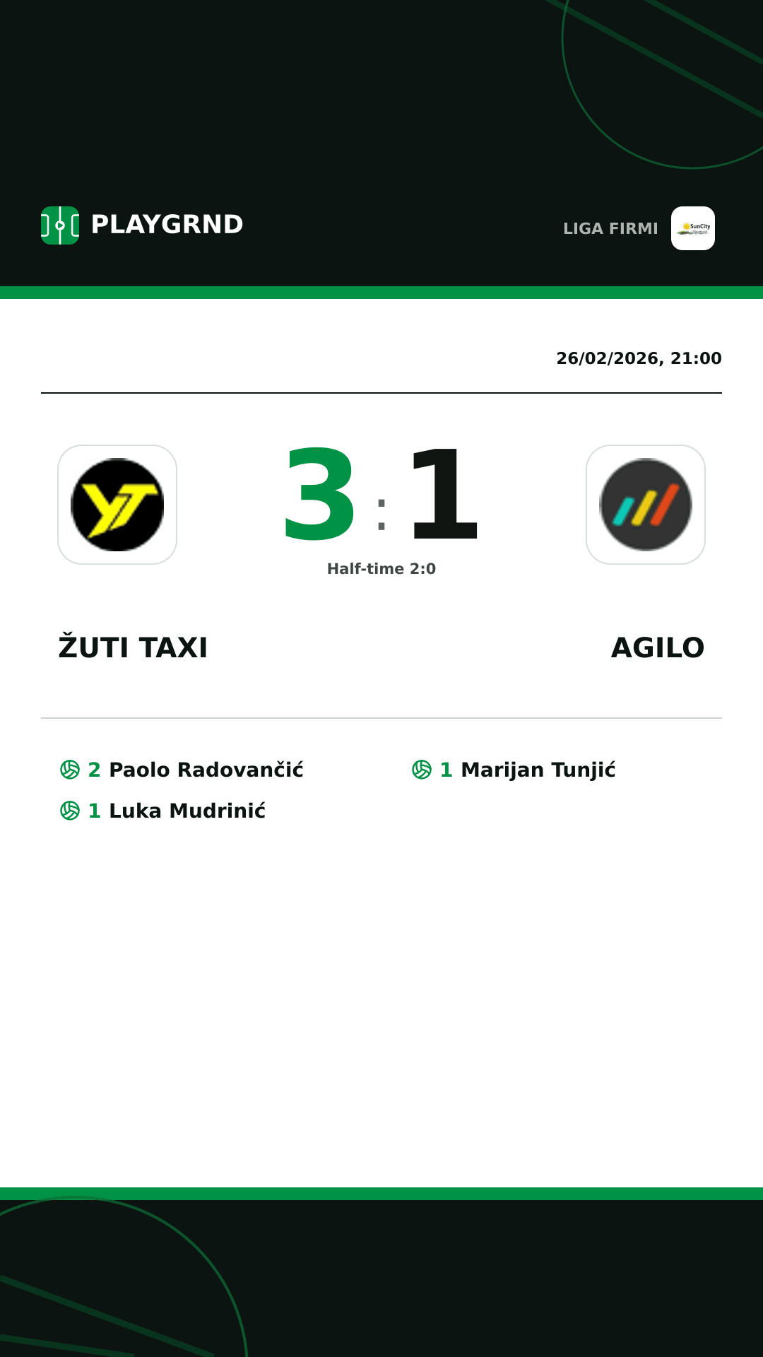 Instagram artwork: Žuti Taxi 3:1 Agilo