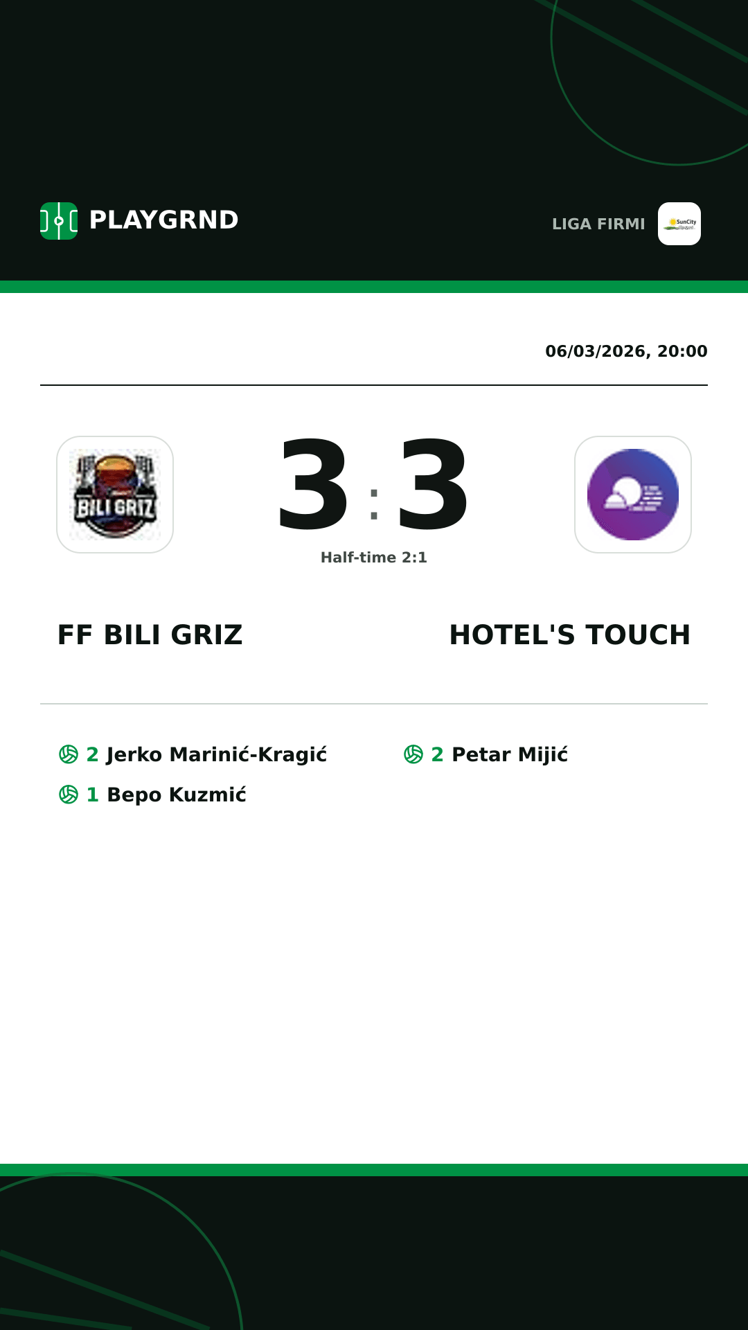 Instagram artwork: FF Bili Griz 3:3 Hotel's Touch