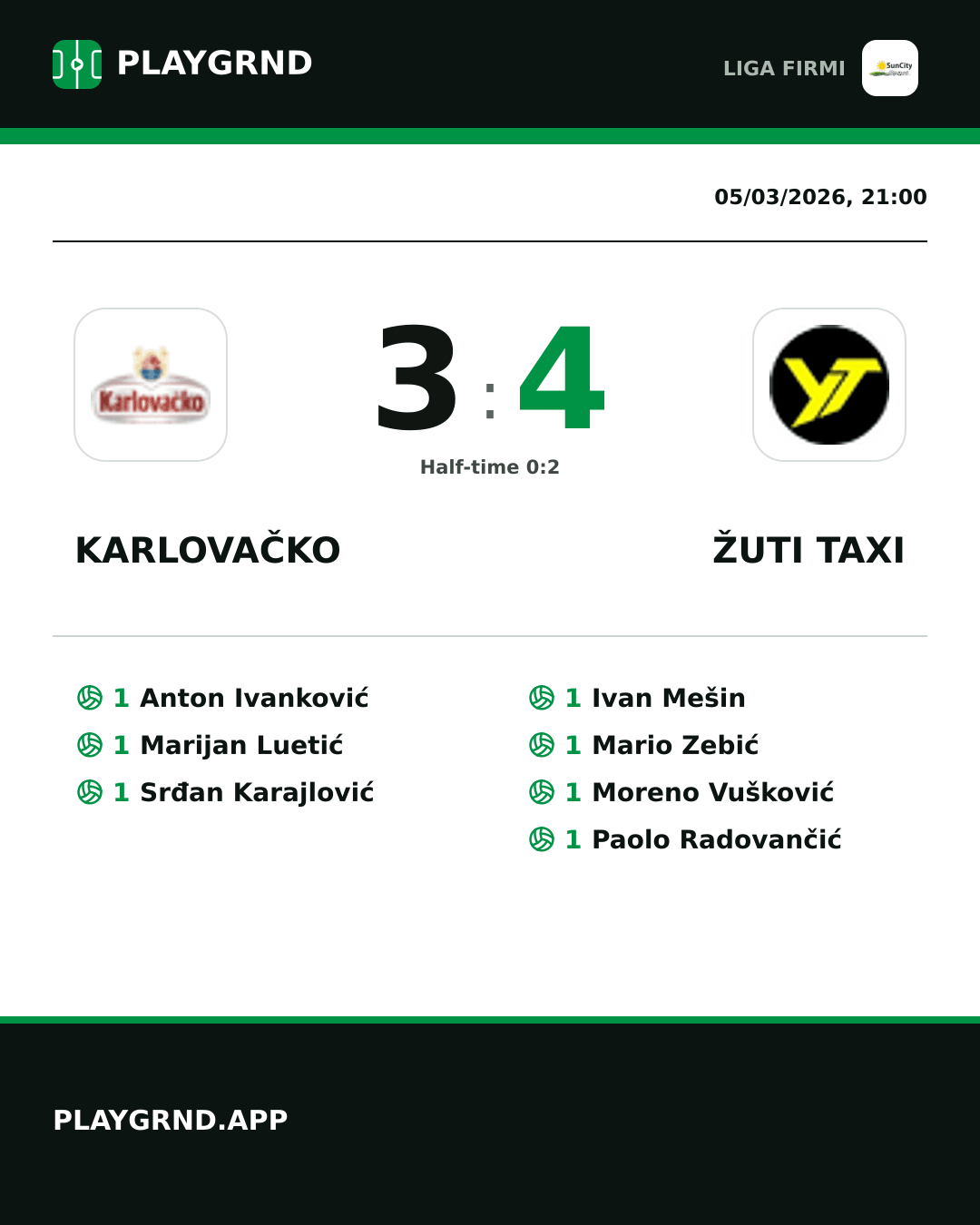 Instagram artwork: Karlovačko 3:4 Žuti Taxi