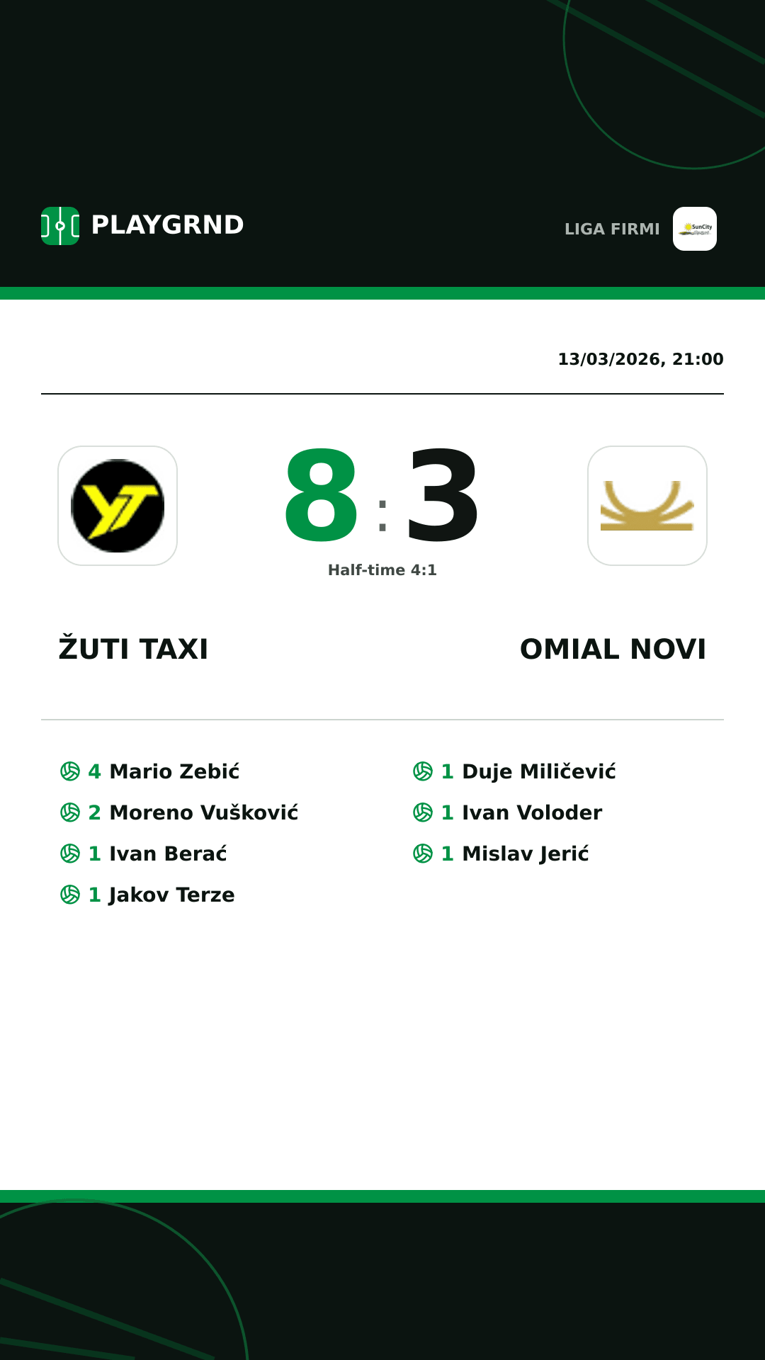 Instagram artwork: Žuti Taxi 8:3 Omial Novi
