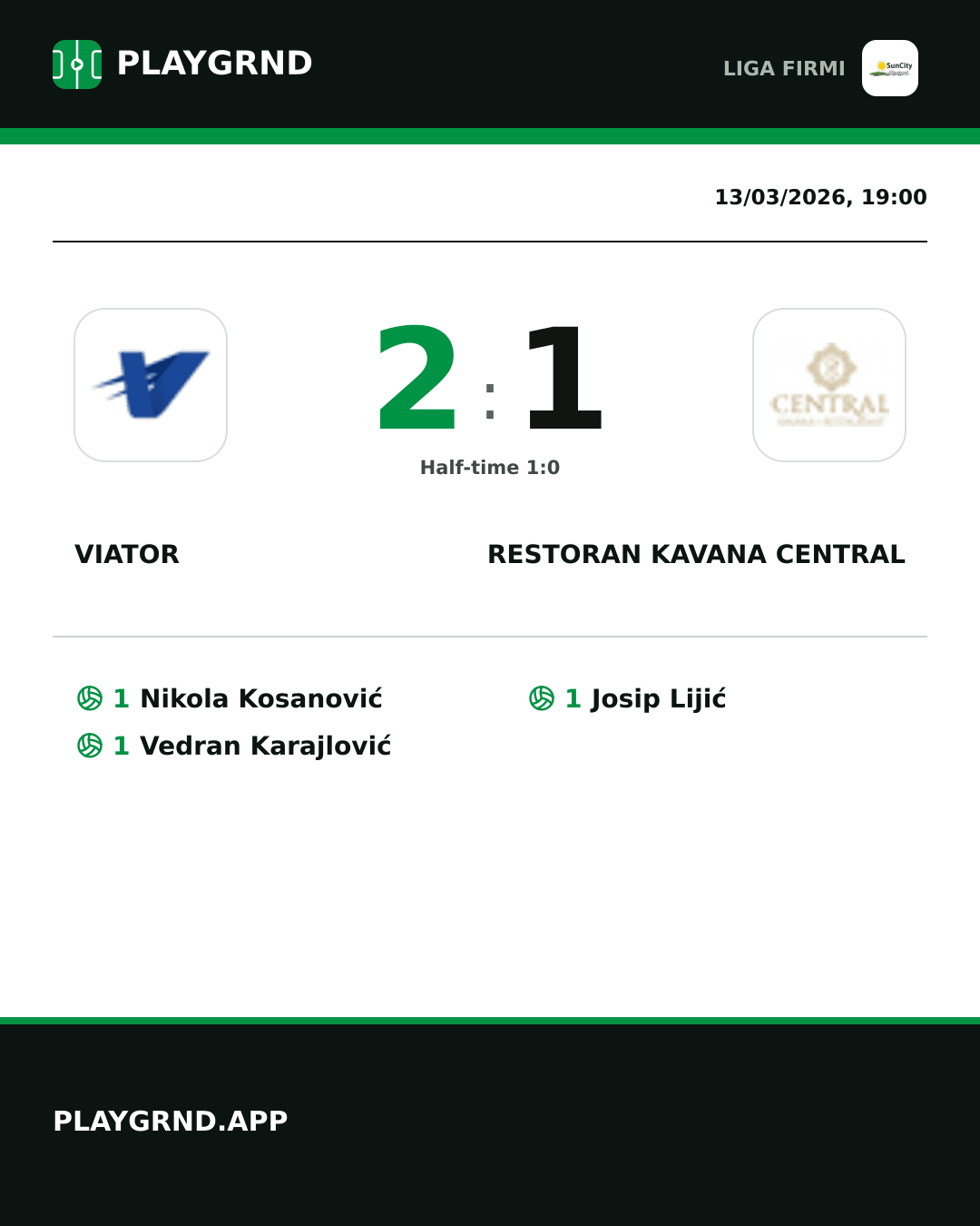 Instagram artwork: Viator 2:1 Restoran Kavana Central