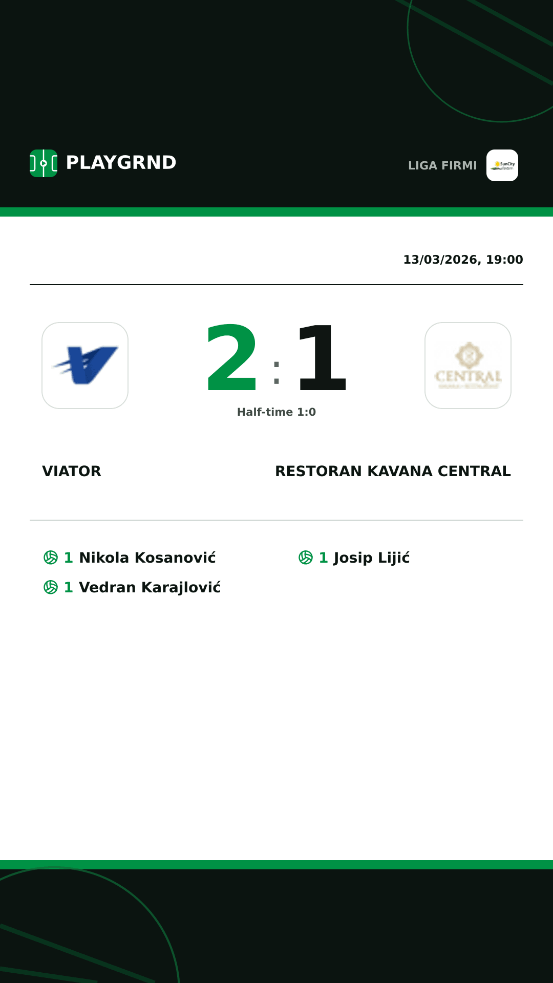 Instagram artwork: Viator 2:1 Restoran Kavana Central