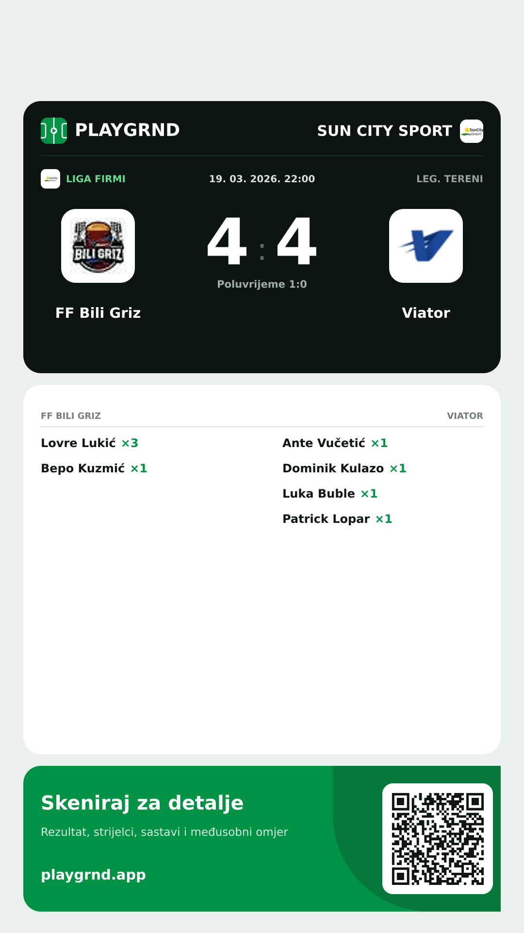 Story image: FF Bili Griz 4:4 Viator