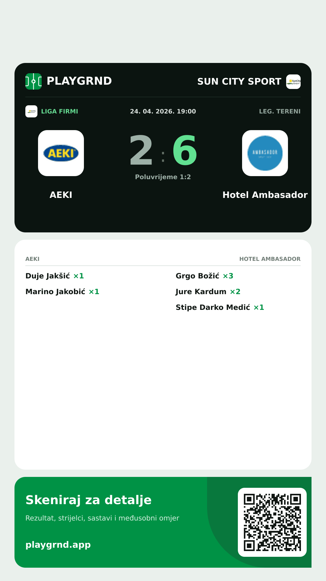 Story slika: AEKI 2:6 Hotel Ambasador
