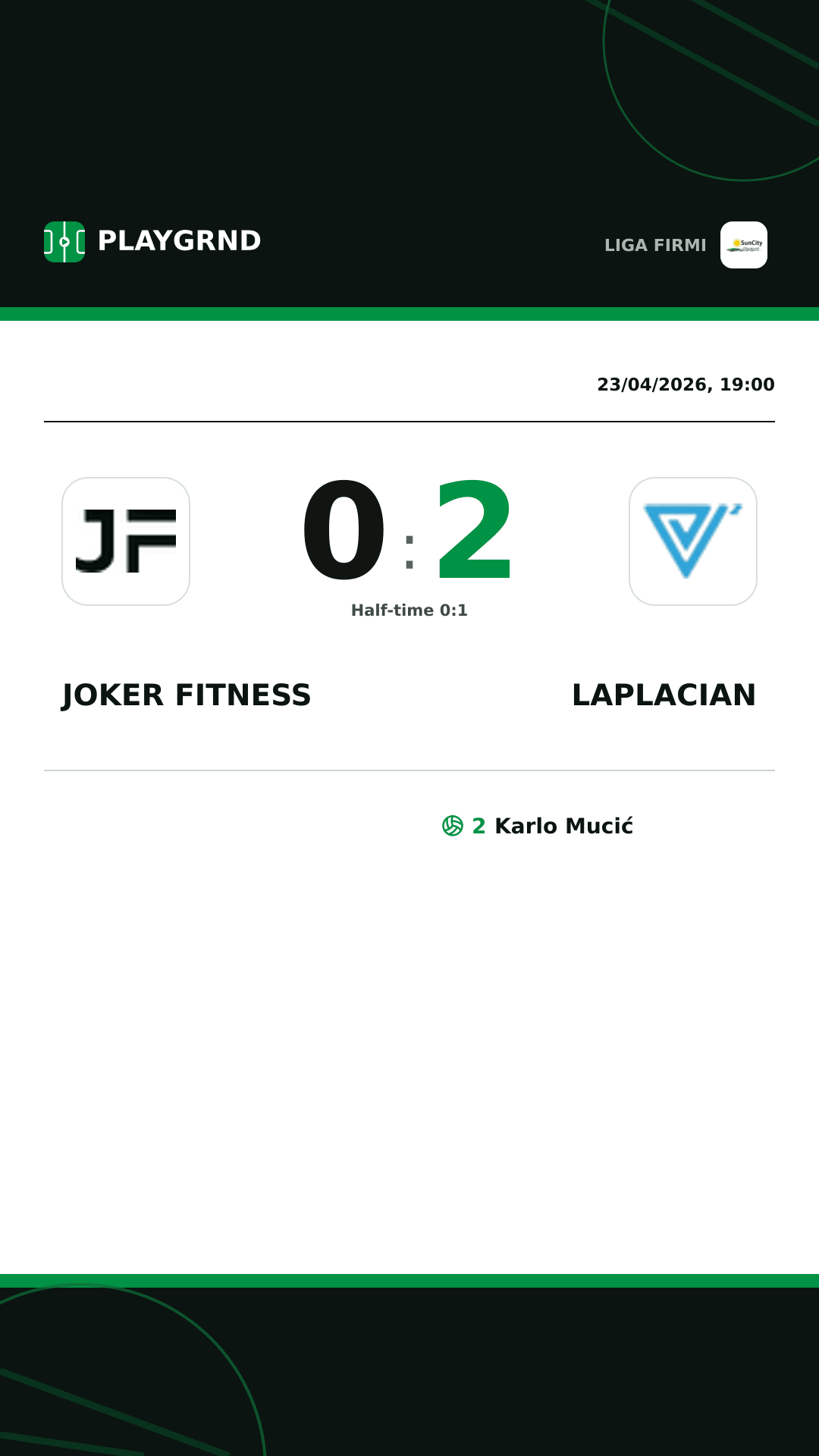 Instagram artwork: Joker Fitness 0:2 Laplacian