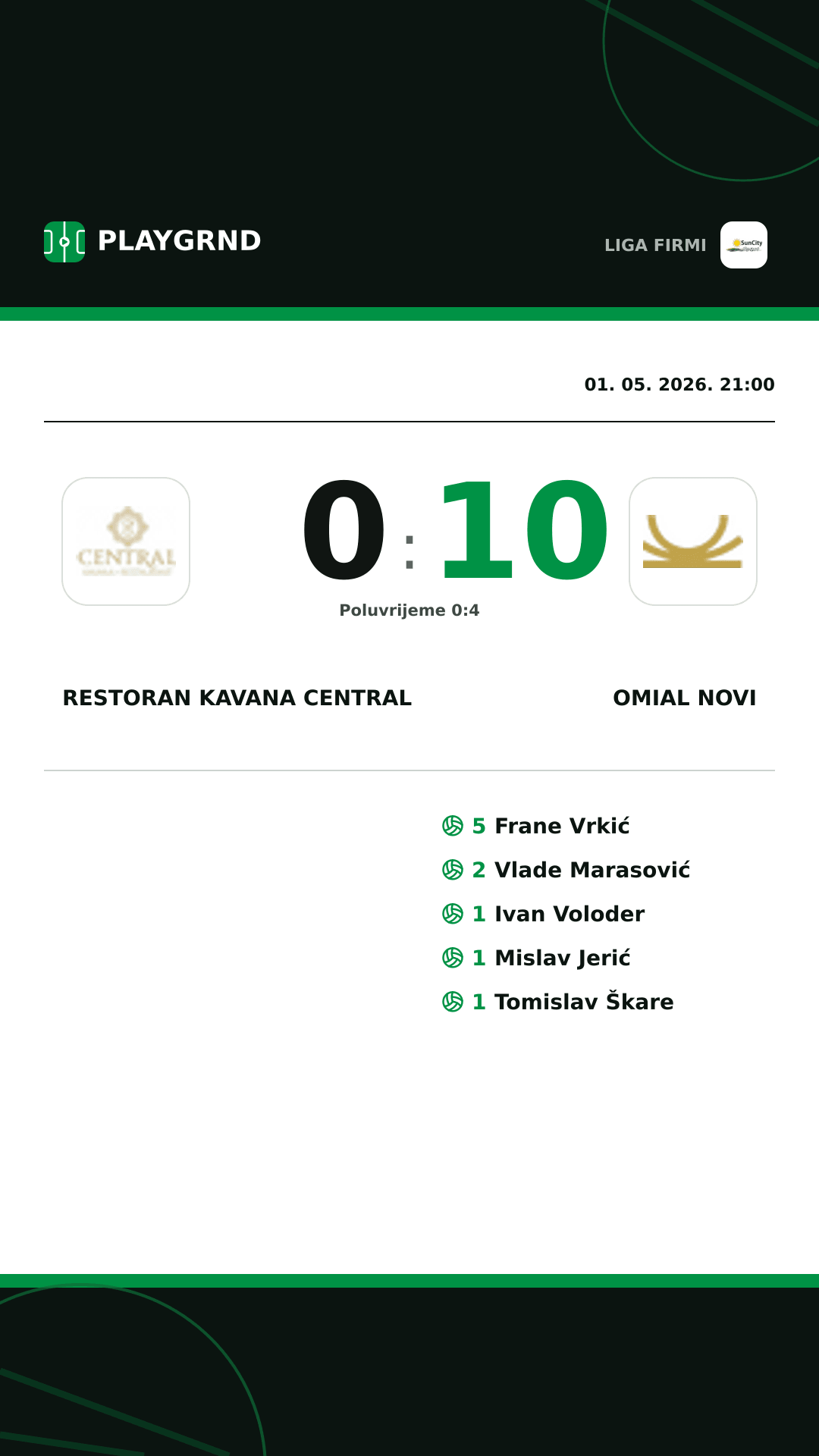 Instagram slika: Restoran Kavana Central 0:10 Omial Novi