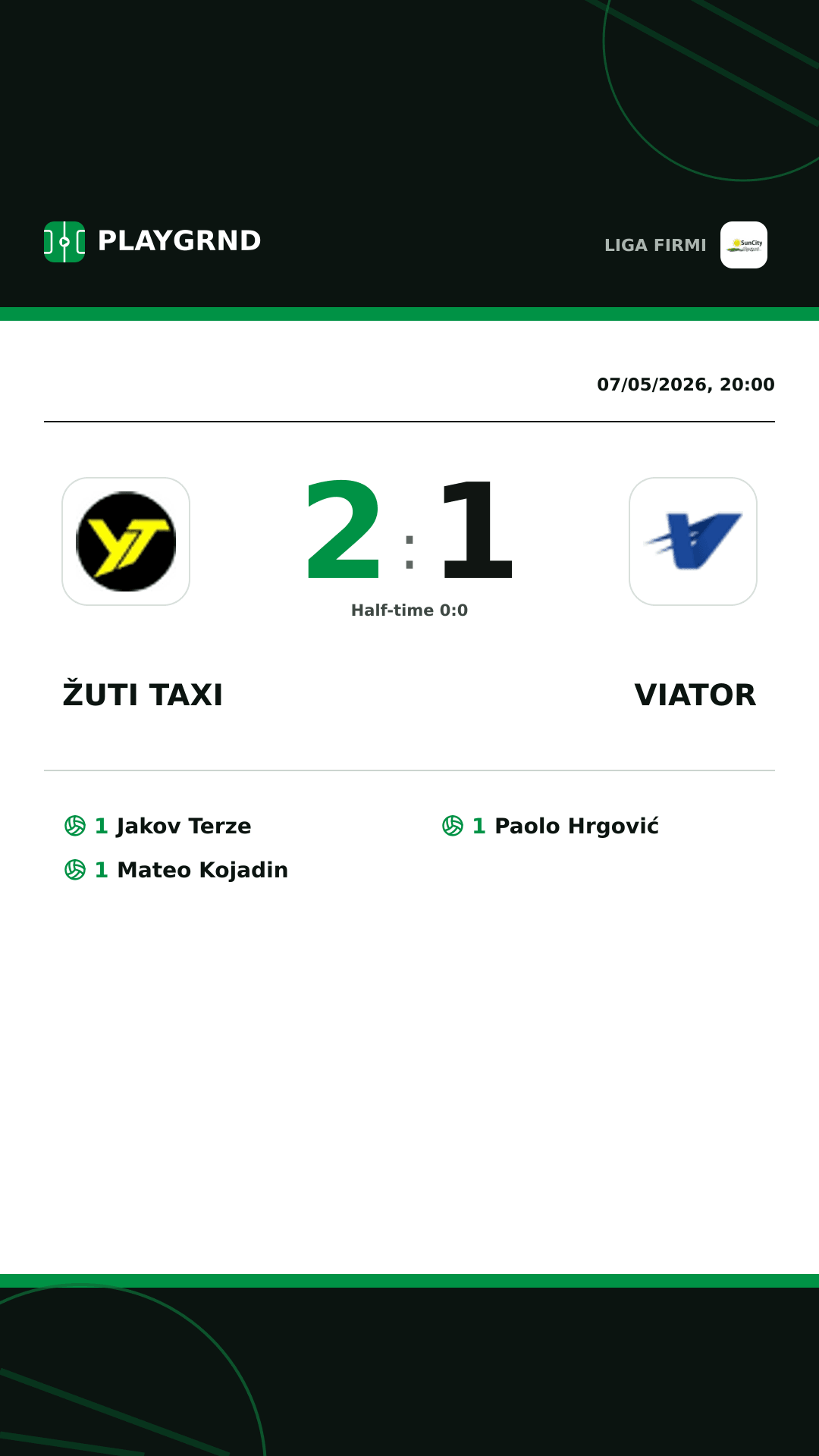 Instagram artwork: Žuti Taxi 2:1 Viator