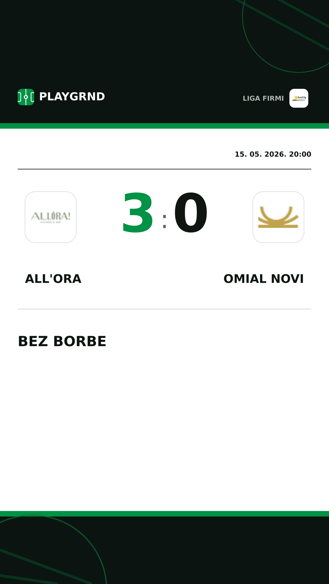 Instagram slika: All'Ora 3:0 Omial Novi