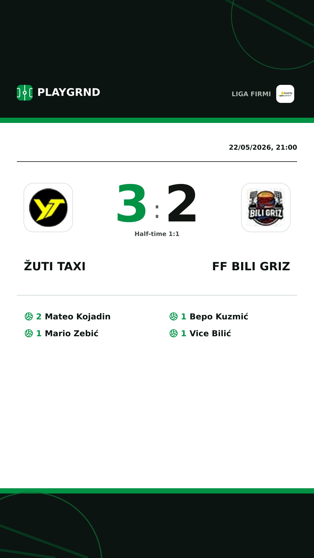 Instagram artwork: Žuti Taxi 3:2 FF Bili Griz