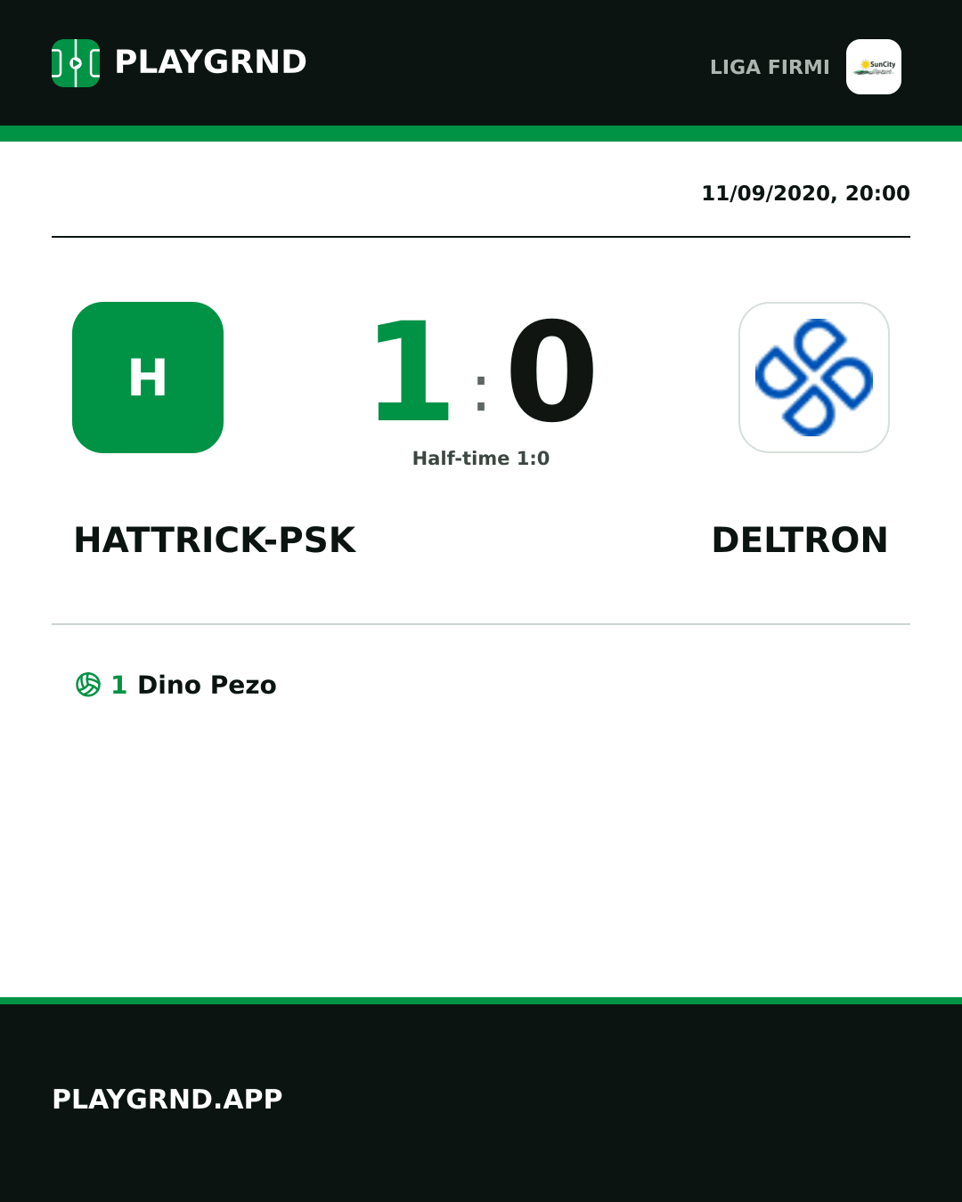 Instagram artwork: Hattrick-Psk 1:0 Deltron