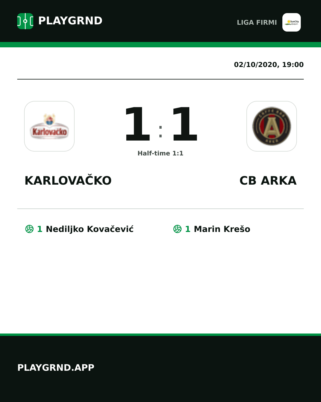 Instagram artwork: Karlovačko 1:1 CB Arka