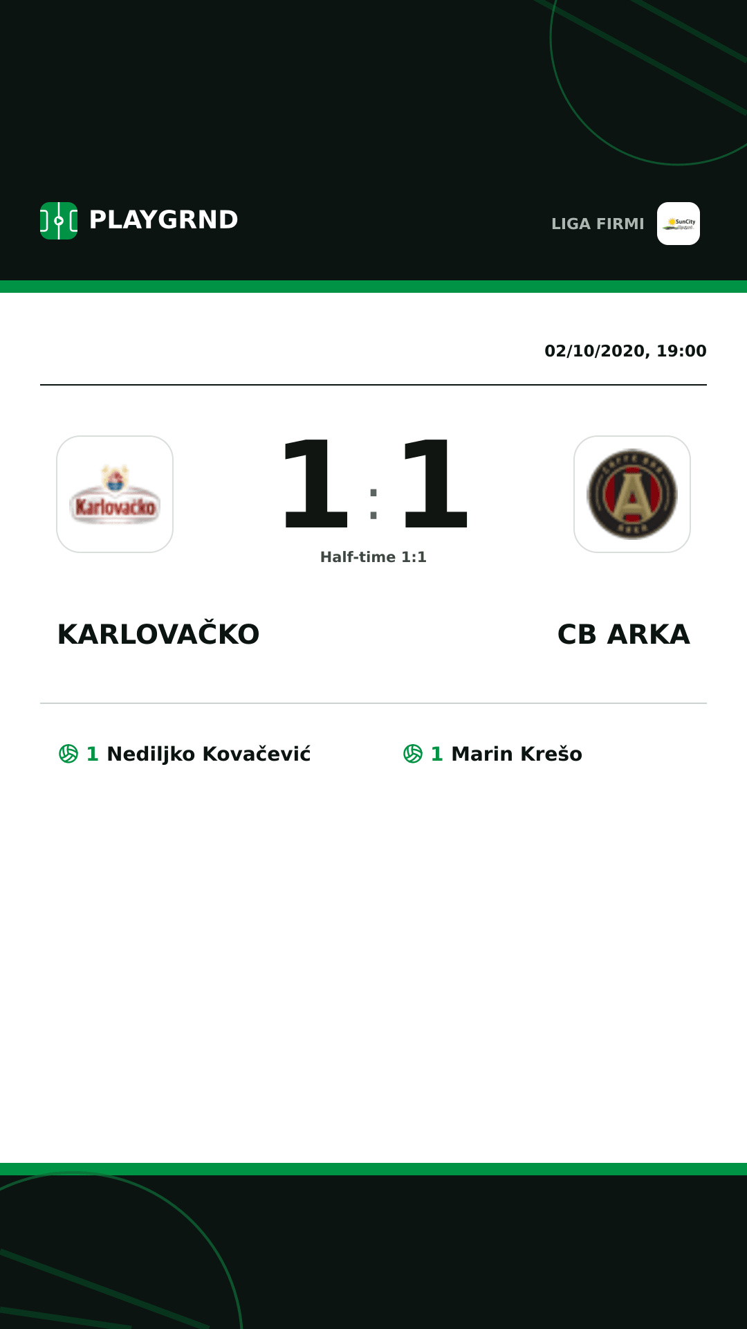 Instagram artwork: Karlovačko 1:1 CB Arka