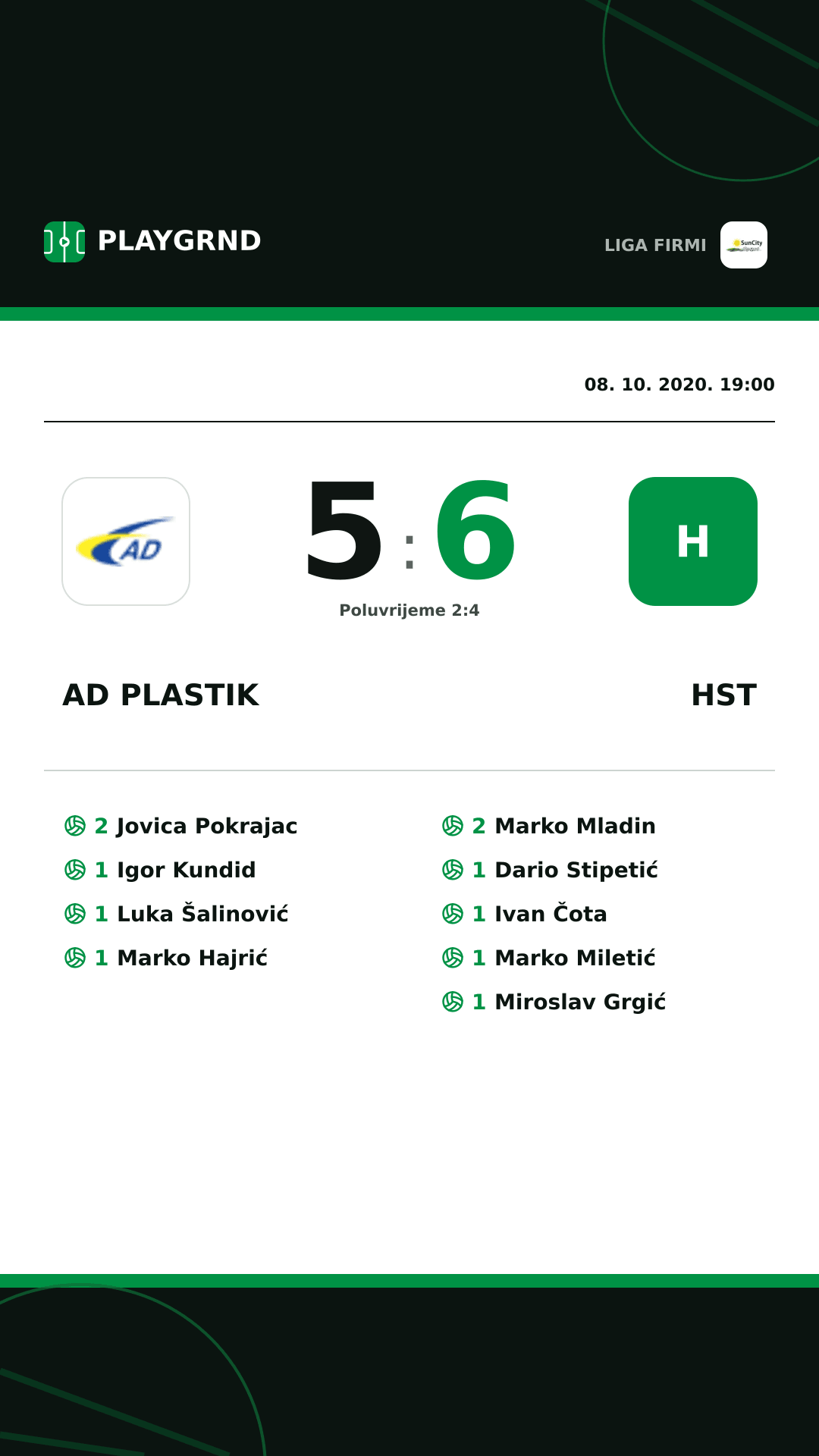 Instagram slika: AD Plastik 5:6 Hst