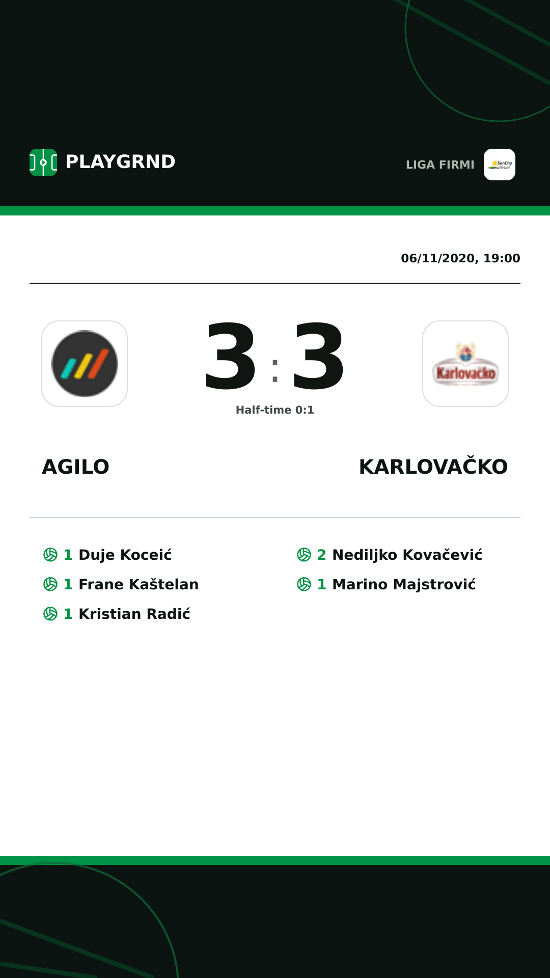 Instagram artwork: Agilo 3:3 Karlovačko