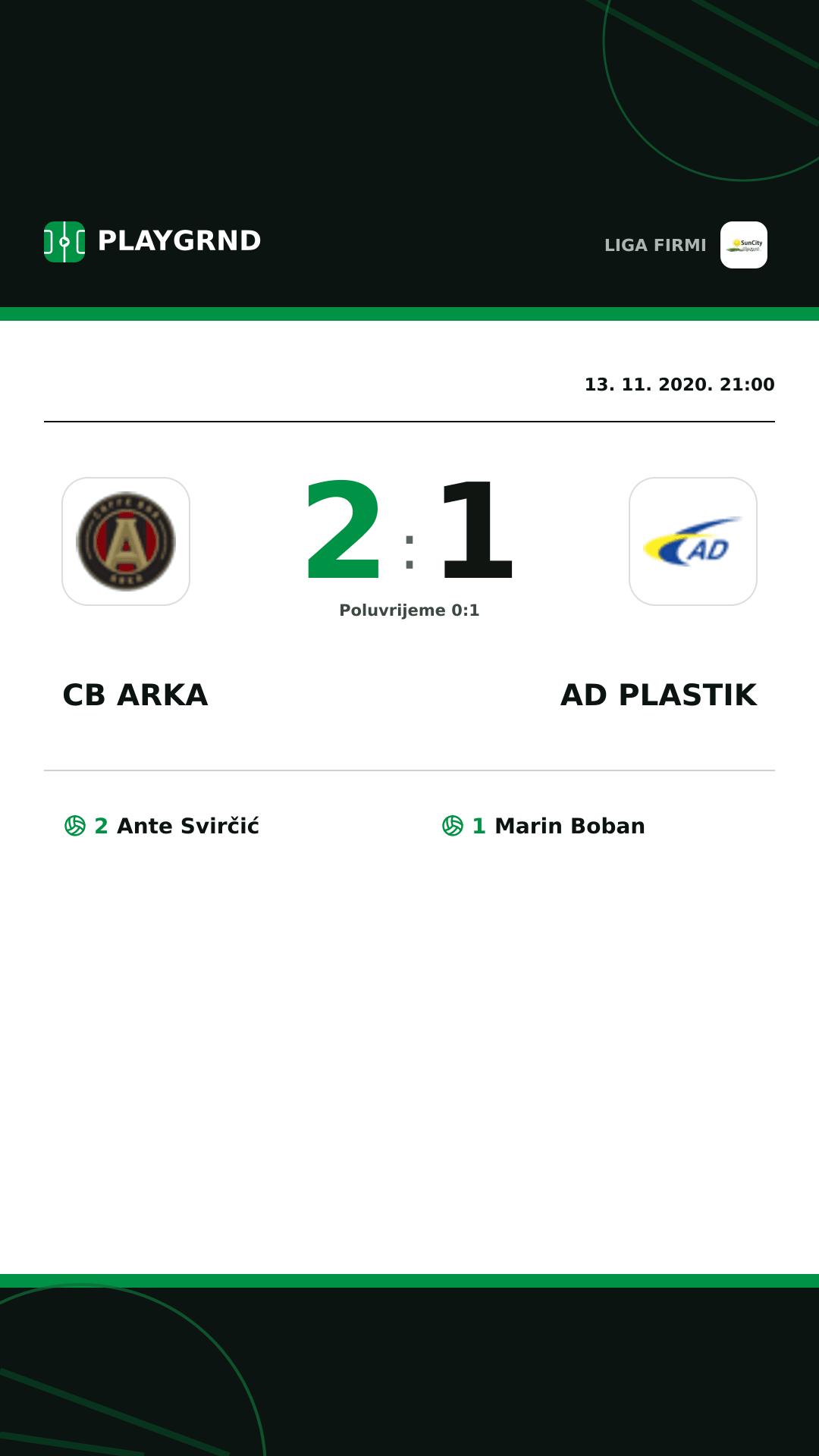 Instagram slika: CB Arka 2:1 AD Plastik