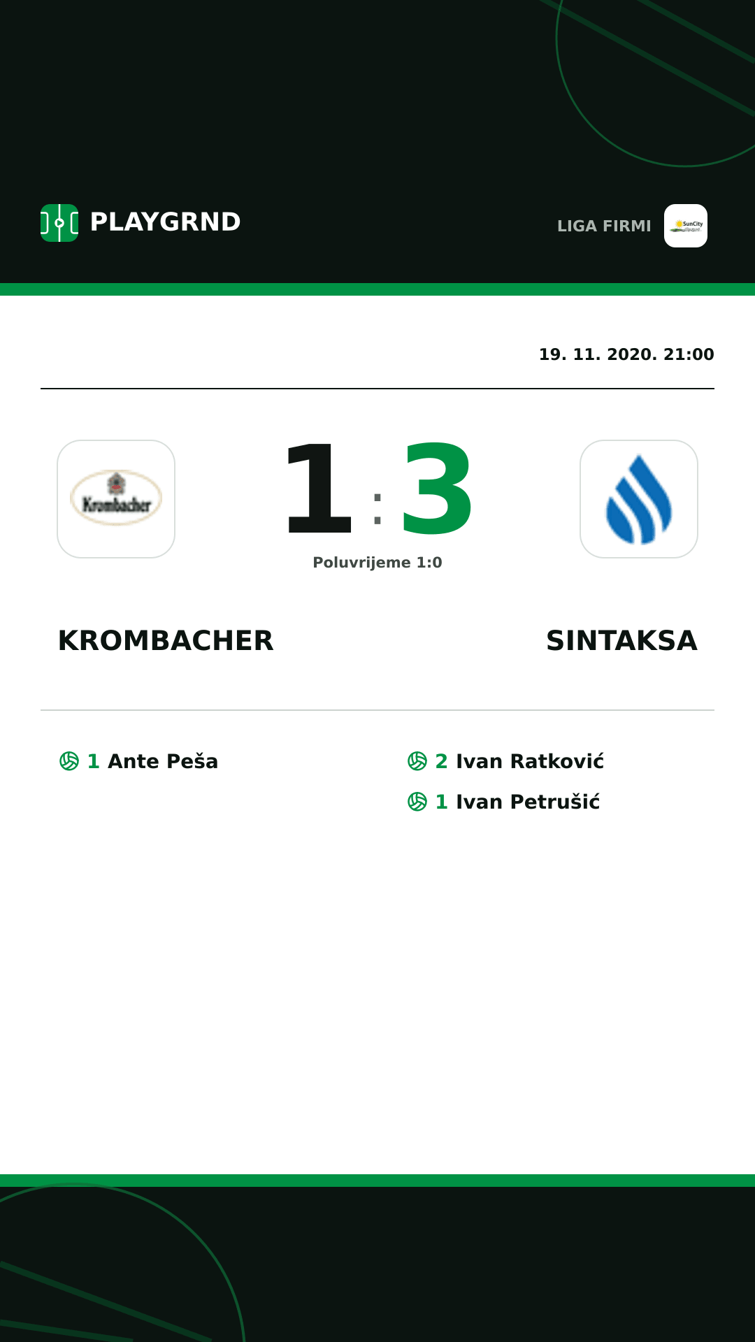 Instagram slika: Krombacher 1:3 Sintaksa