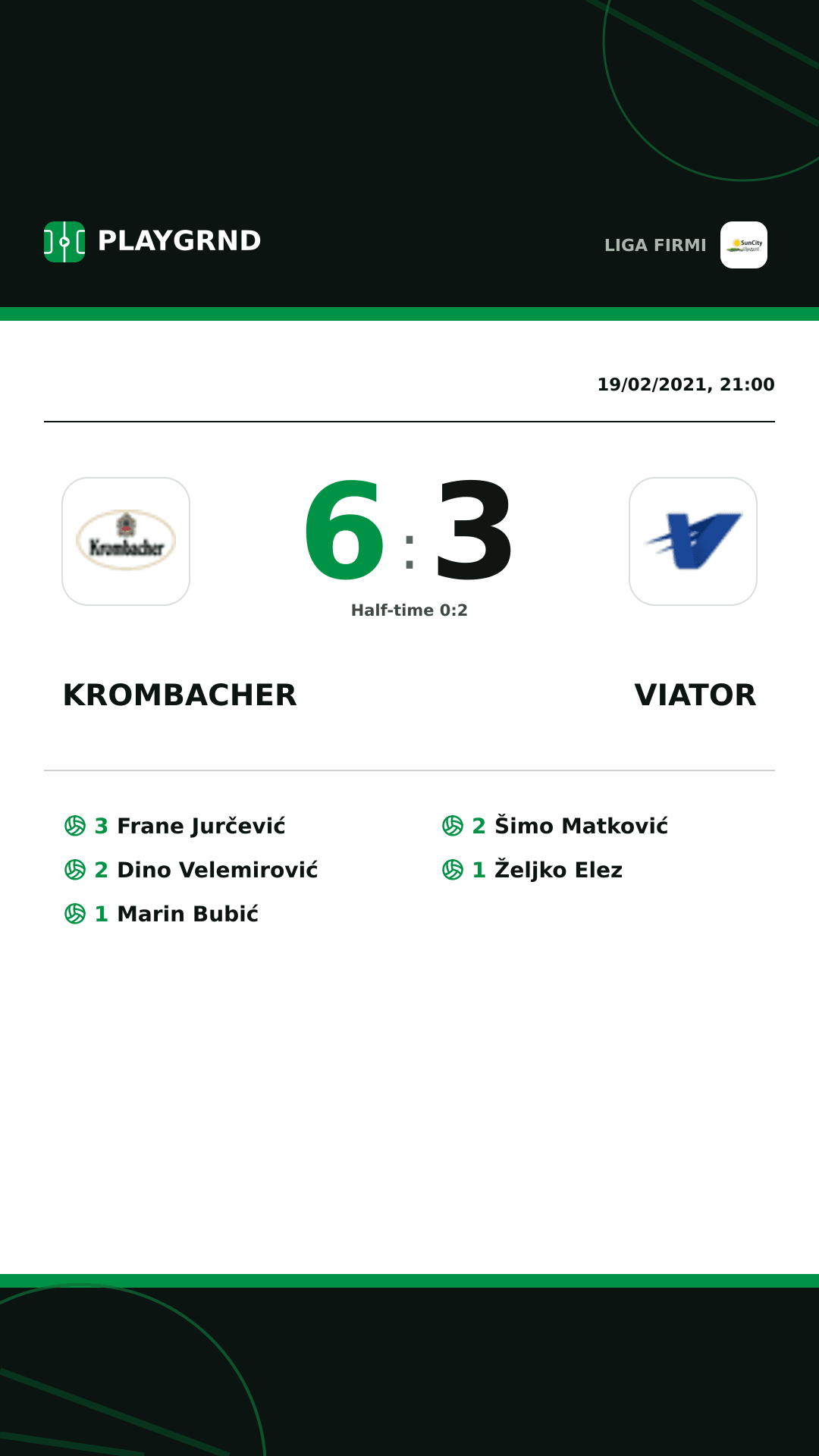 Instagram artwork: Krombacher 6:3 Viator