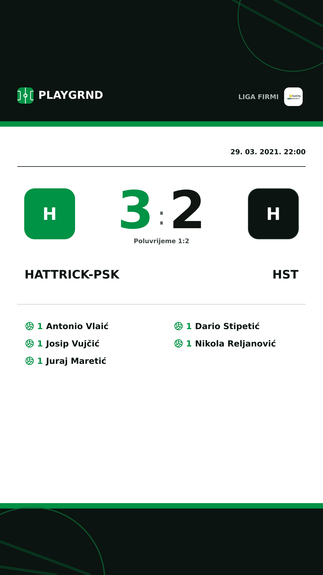 Instagram slika: Hattrick-Psk 3:2 Hst