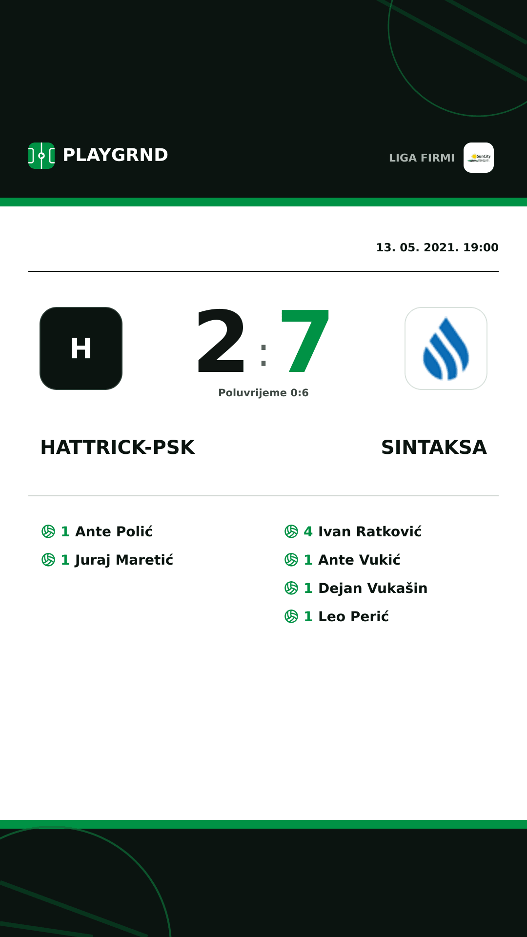 Instagram slika: Hattrick-Psk 2:7 Sintaksa