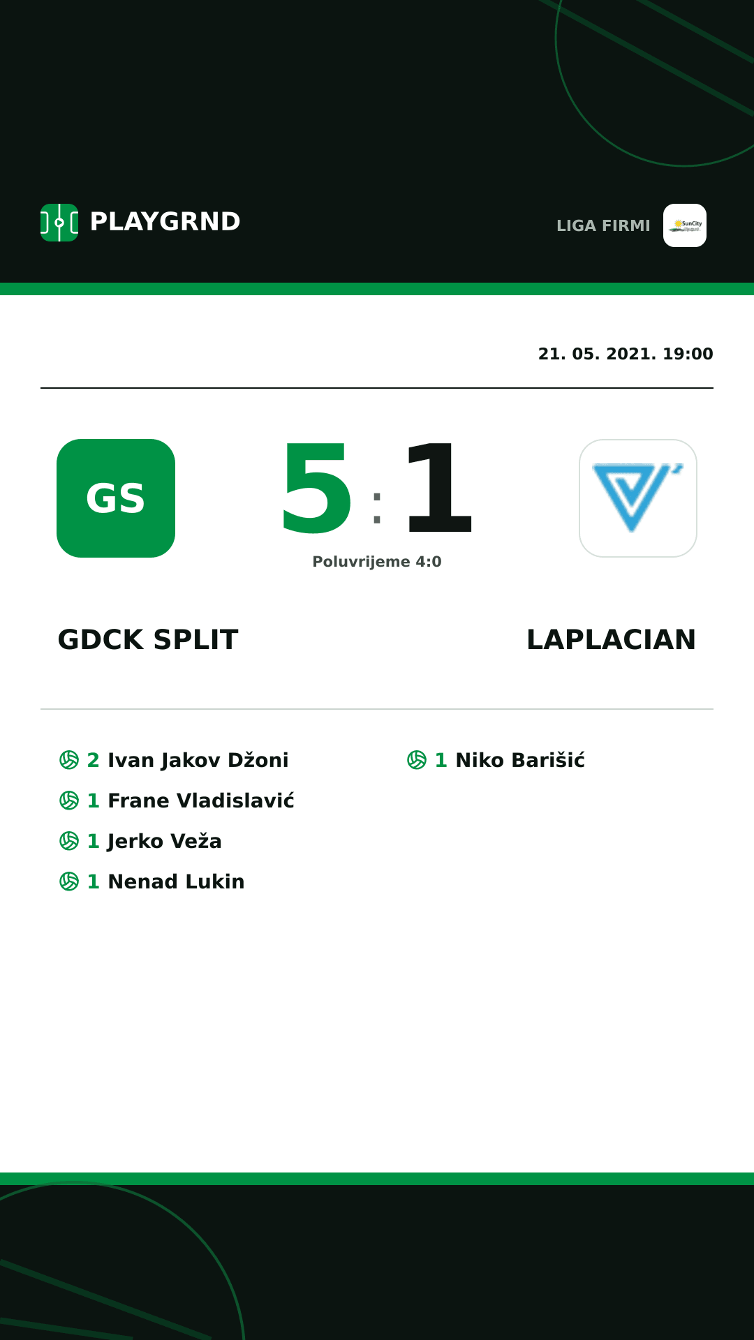 Instagram slika: Gdck Split 5:1 Laplacian