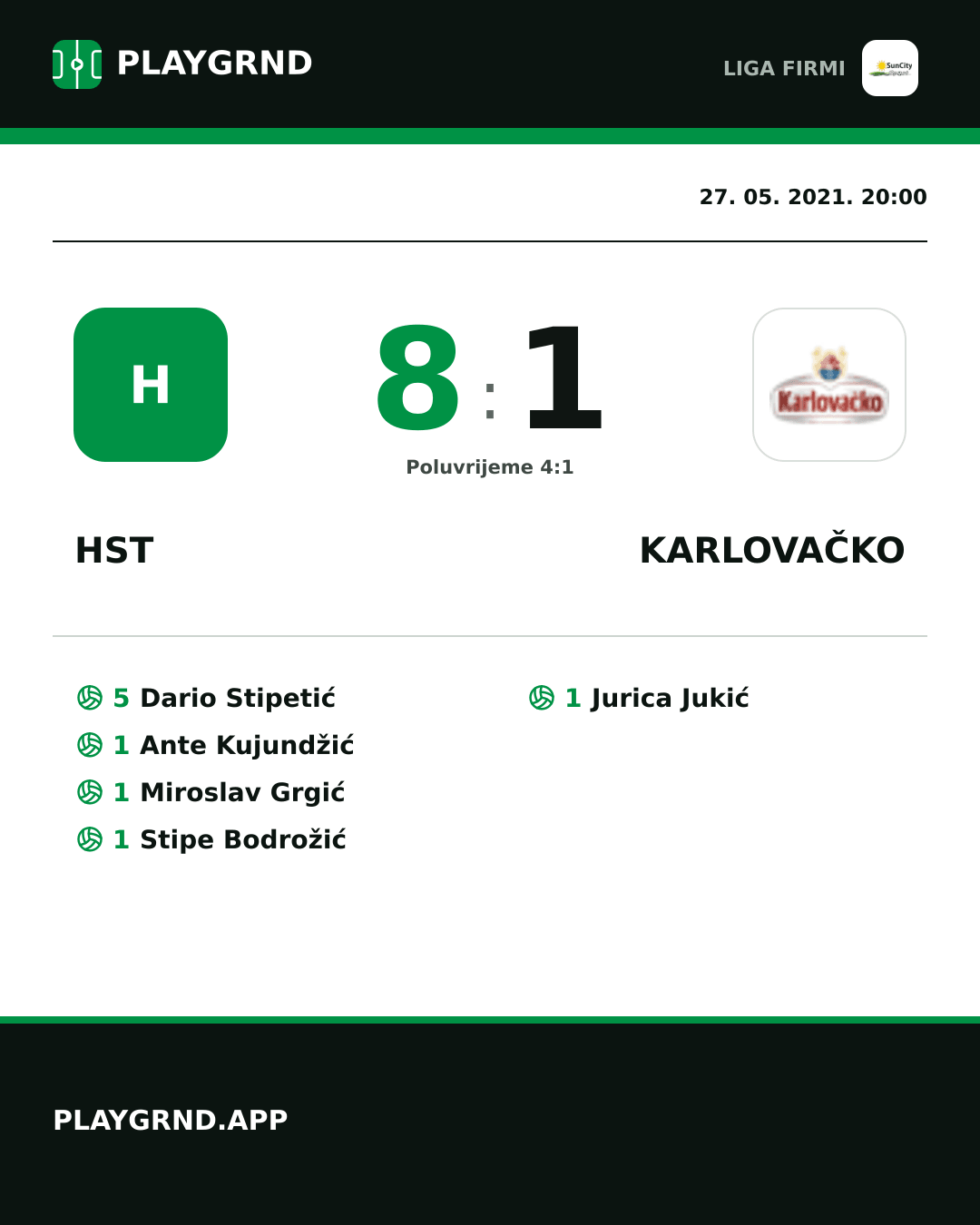 Instagram slika: Hst 8:1 Karlovačko