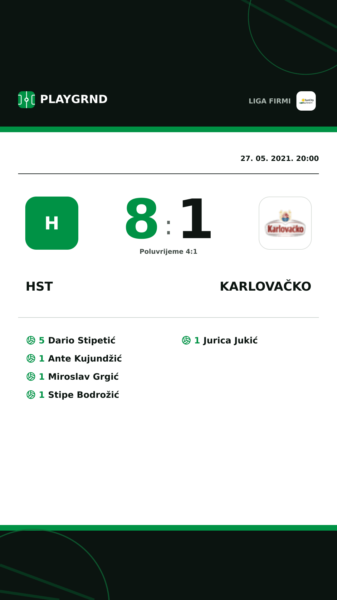 Instagram slika: Hst 8:1 Karlovačko