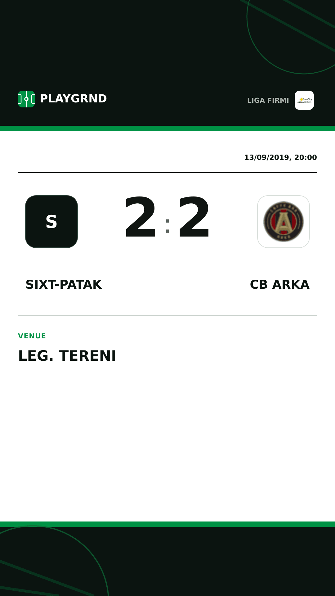 Instagram artwork: Sixt-Patak 2:2 CB Arka