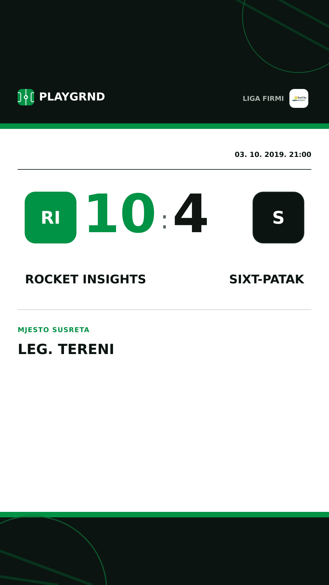 Instagram slika: Rocket Insights 10:4 Sixt-Patak