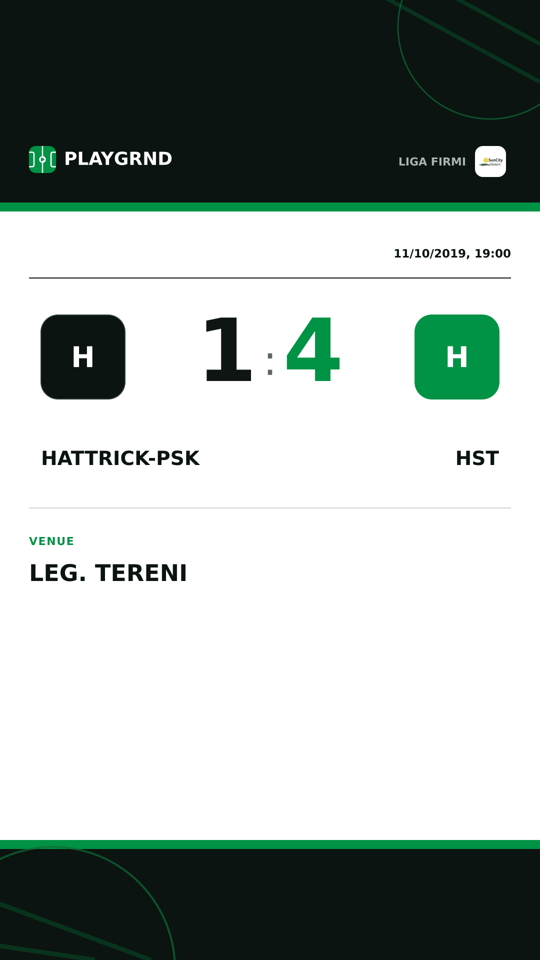 Instagram artwork: Hattrick-Psk 1:4 Hst