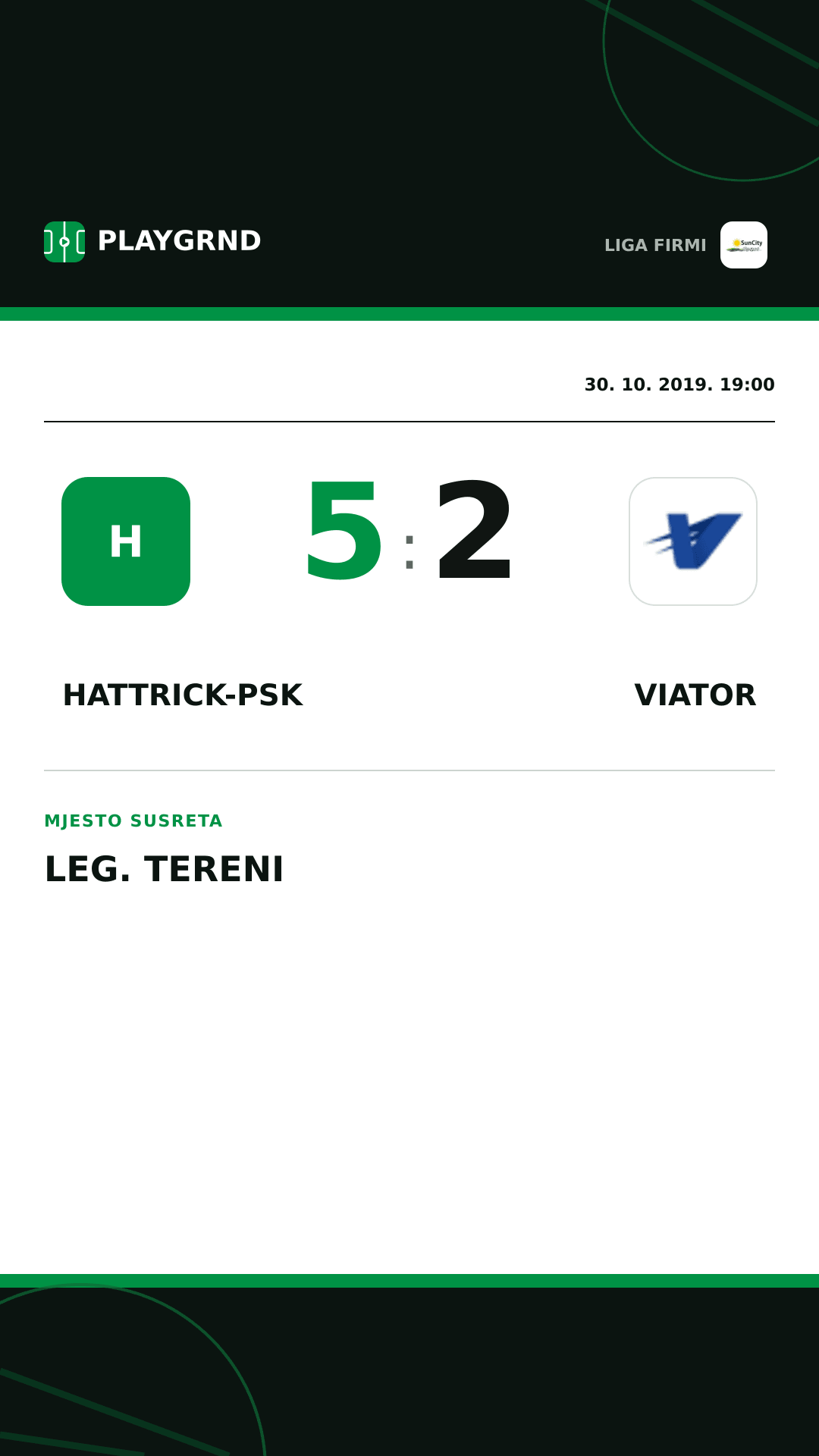 Instagram slika: Hattrick-Psk 5:2 Viator