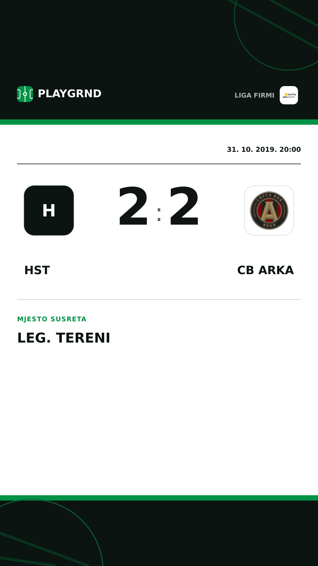 Instagram slika: Hst 2:2 CB Arka