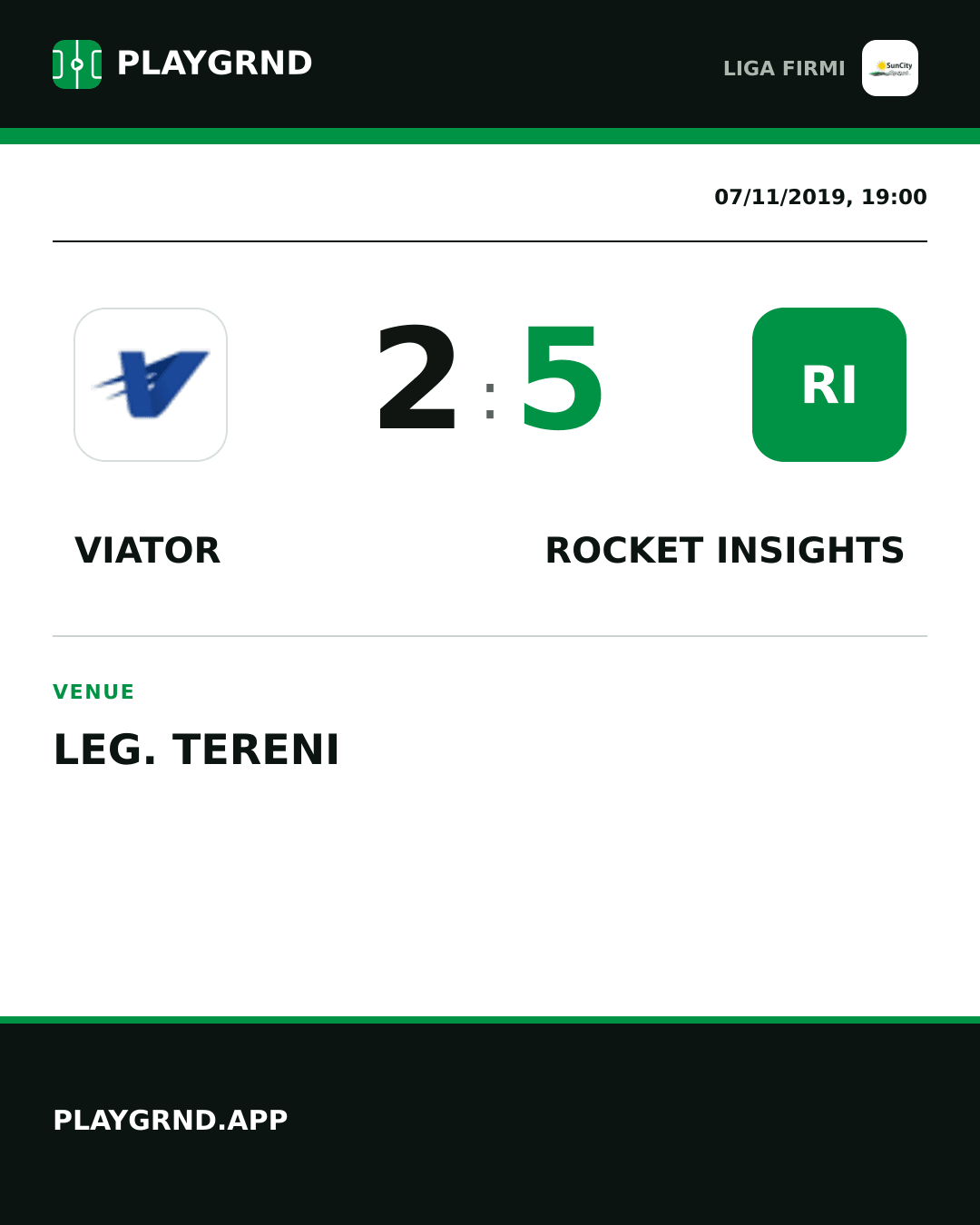 Instagram artwork: Viator 2:5 Rocket Insights