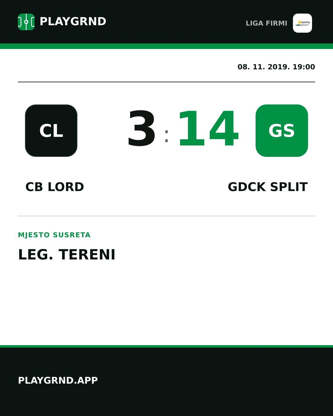 Instagram slika: CB Lord 3:14 Gdck Split