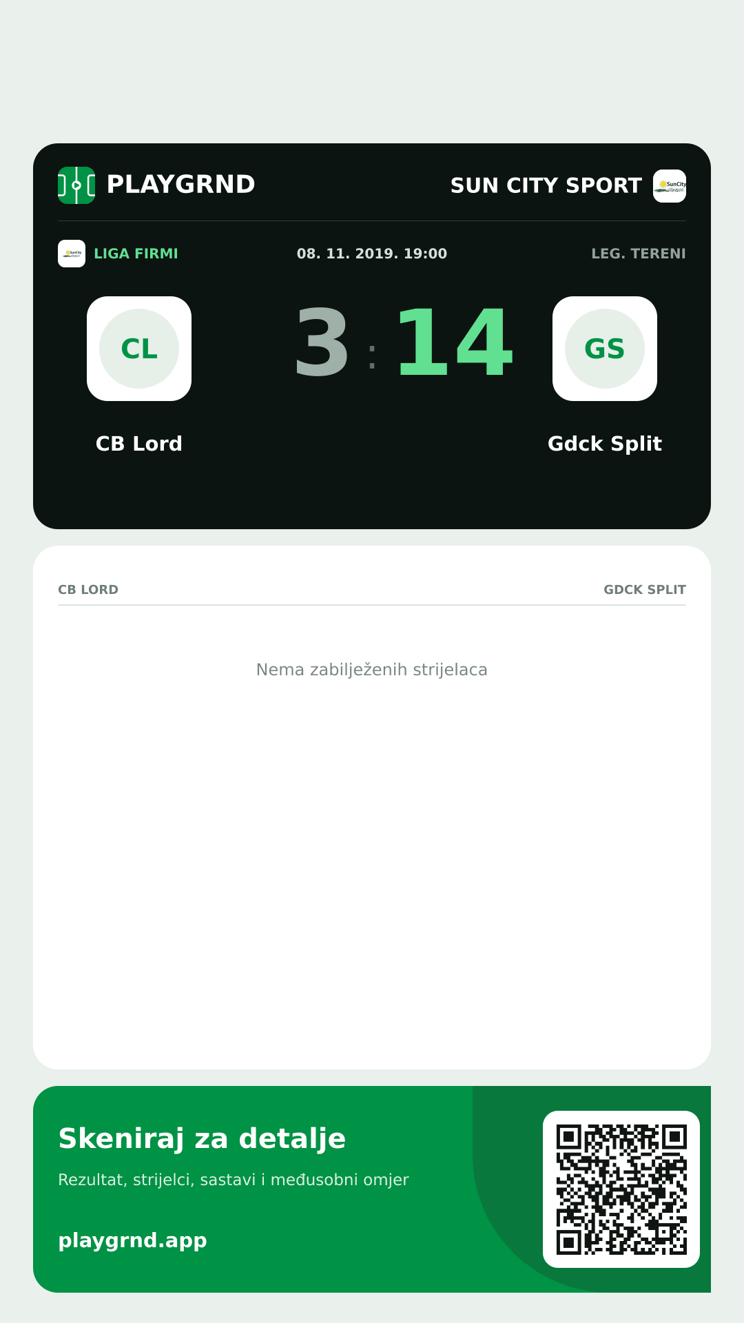 Story slika: CB Lord 3:14 Gdck Split