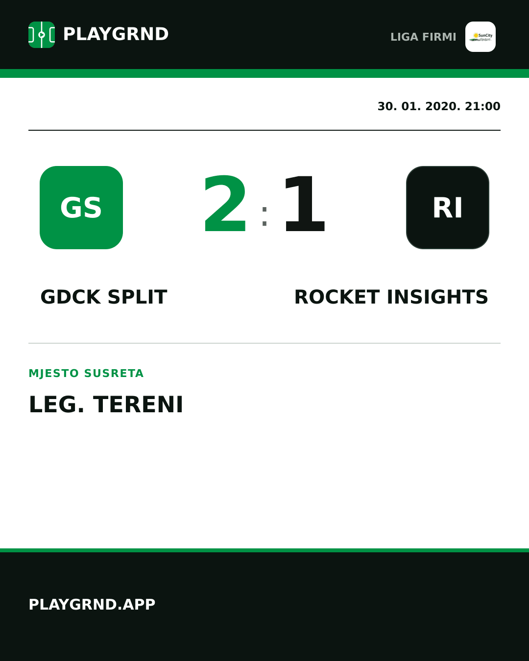 Instagram slika: Gdck Split 2:1 Rocket Insights