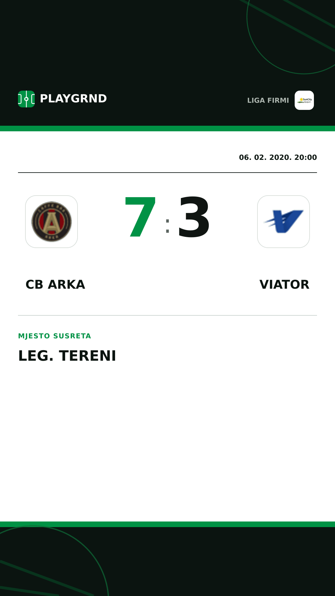 Instagram slika: CB Arka 7:3 Viator