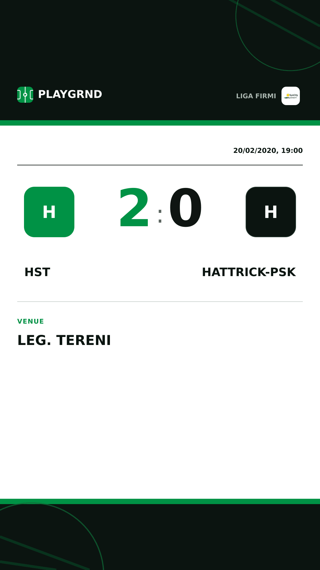 Instagram artwork: Hst 2:0 Hattrick-Psk